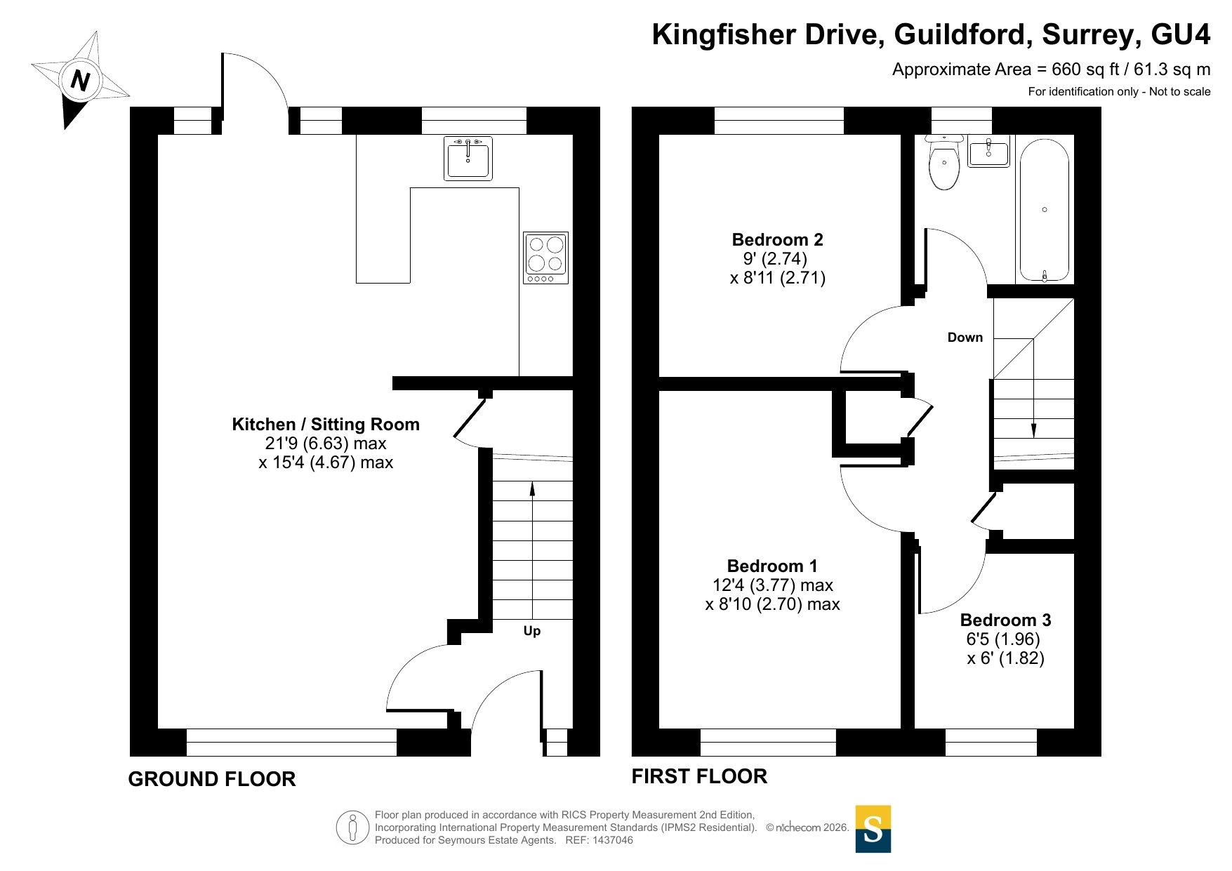 25, Kingfisher Drive, Surrey floorplan