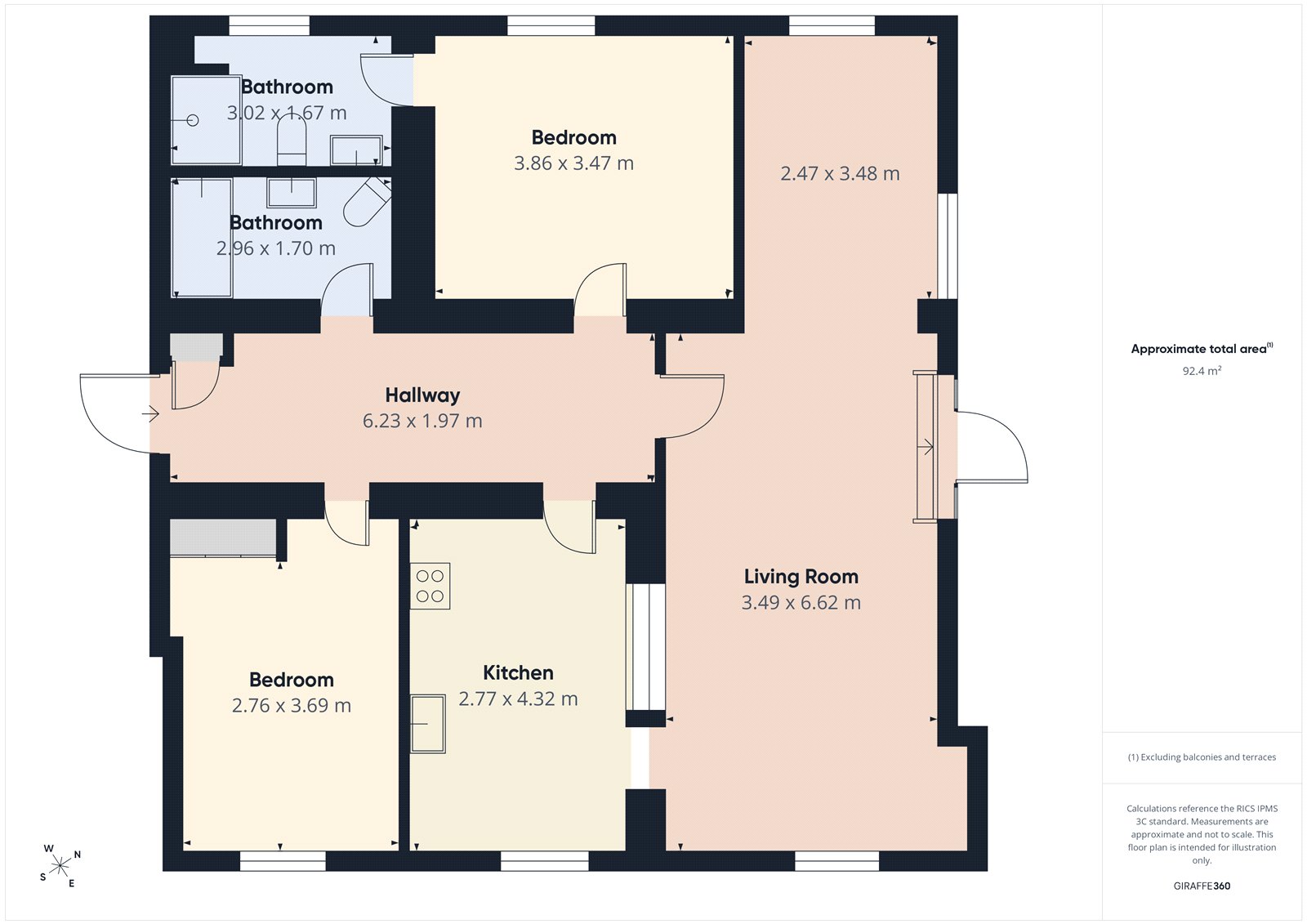 33, Long Fox Manor, Bristol floorplan