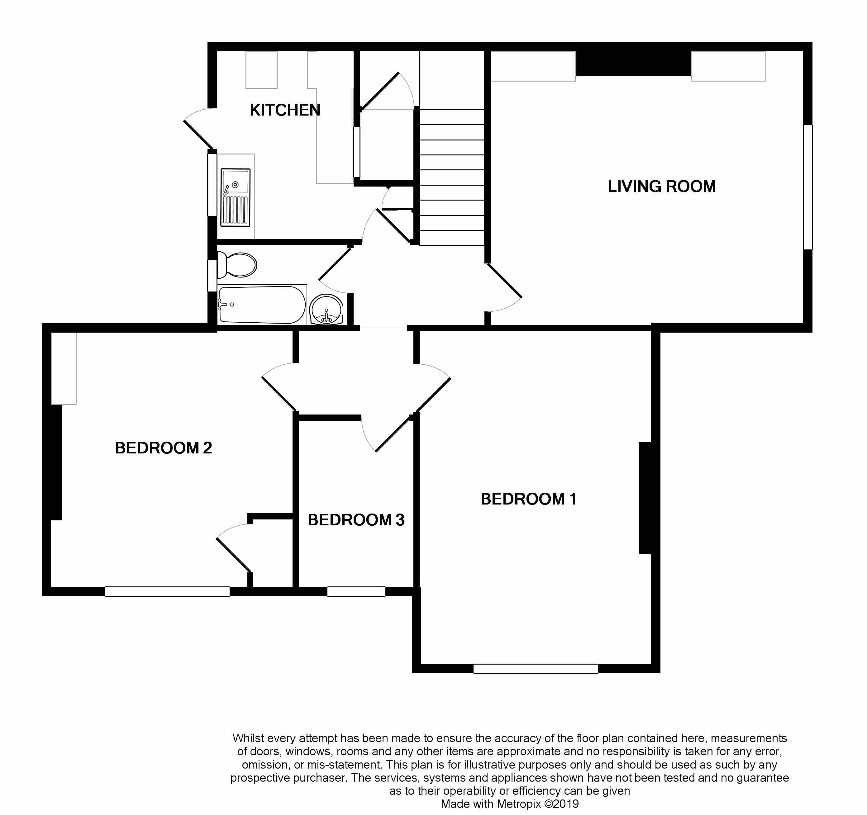 3 Bedrooms Flat to rent in Upper Avenue, Eastbourne BN21