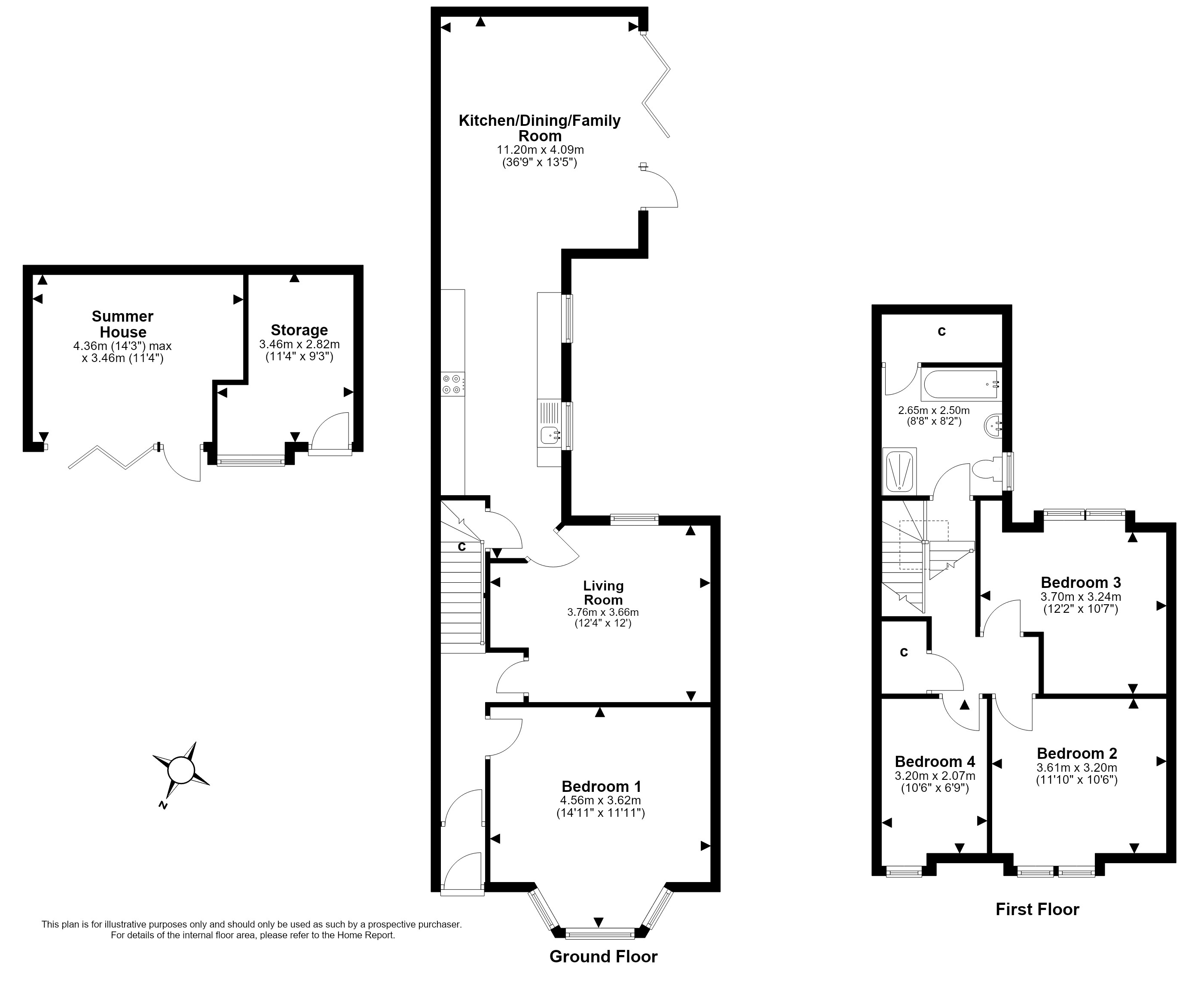 Ivanhoe, Station Road, Prestonpans floorplan