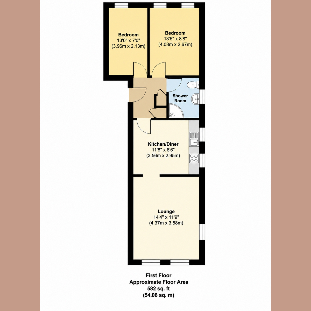 Marks Court, Southend-on-sea floorplan
