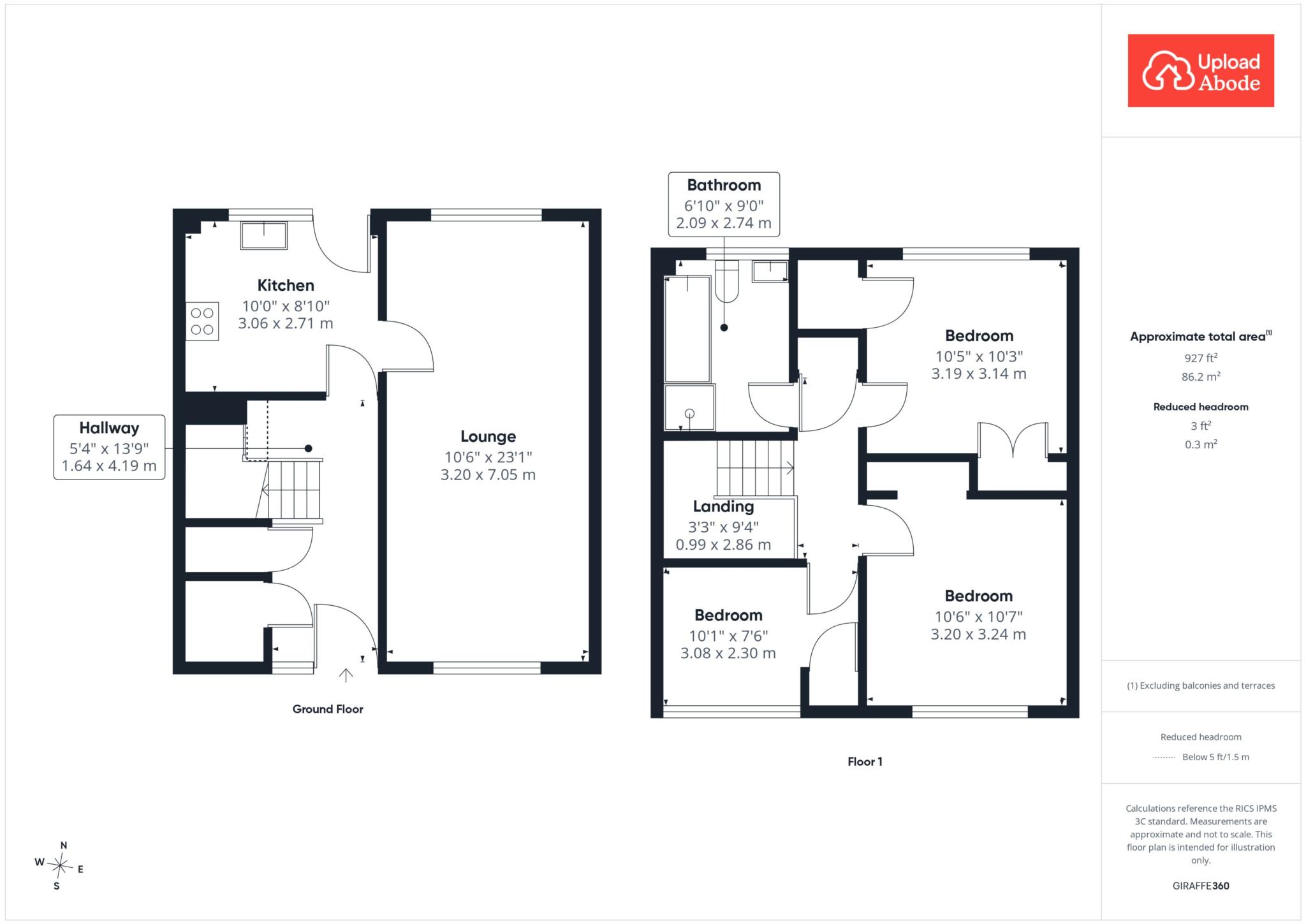 19, Cuckoo Way, Motherwell floorplan