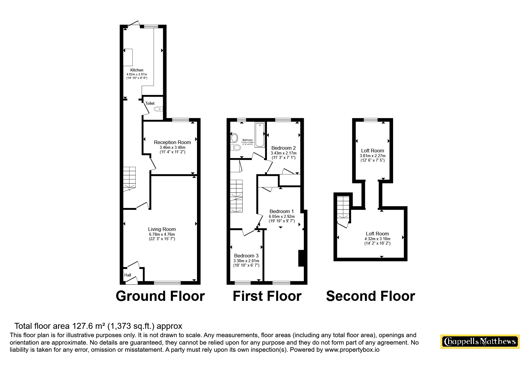 12, Clayton Street, Bristol floorplan