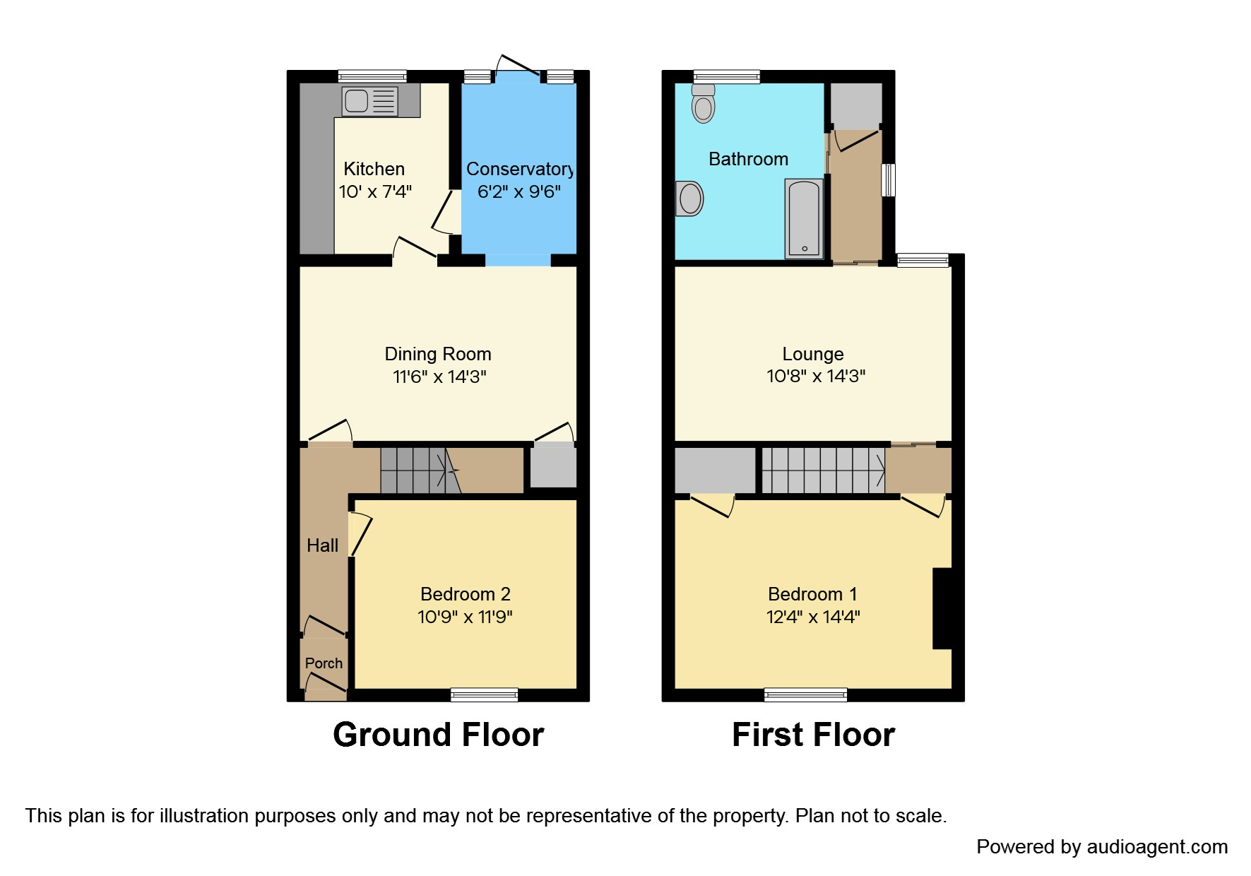 4, Trafalgar Place, Bideford floorplan