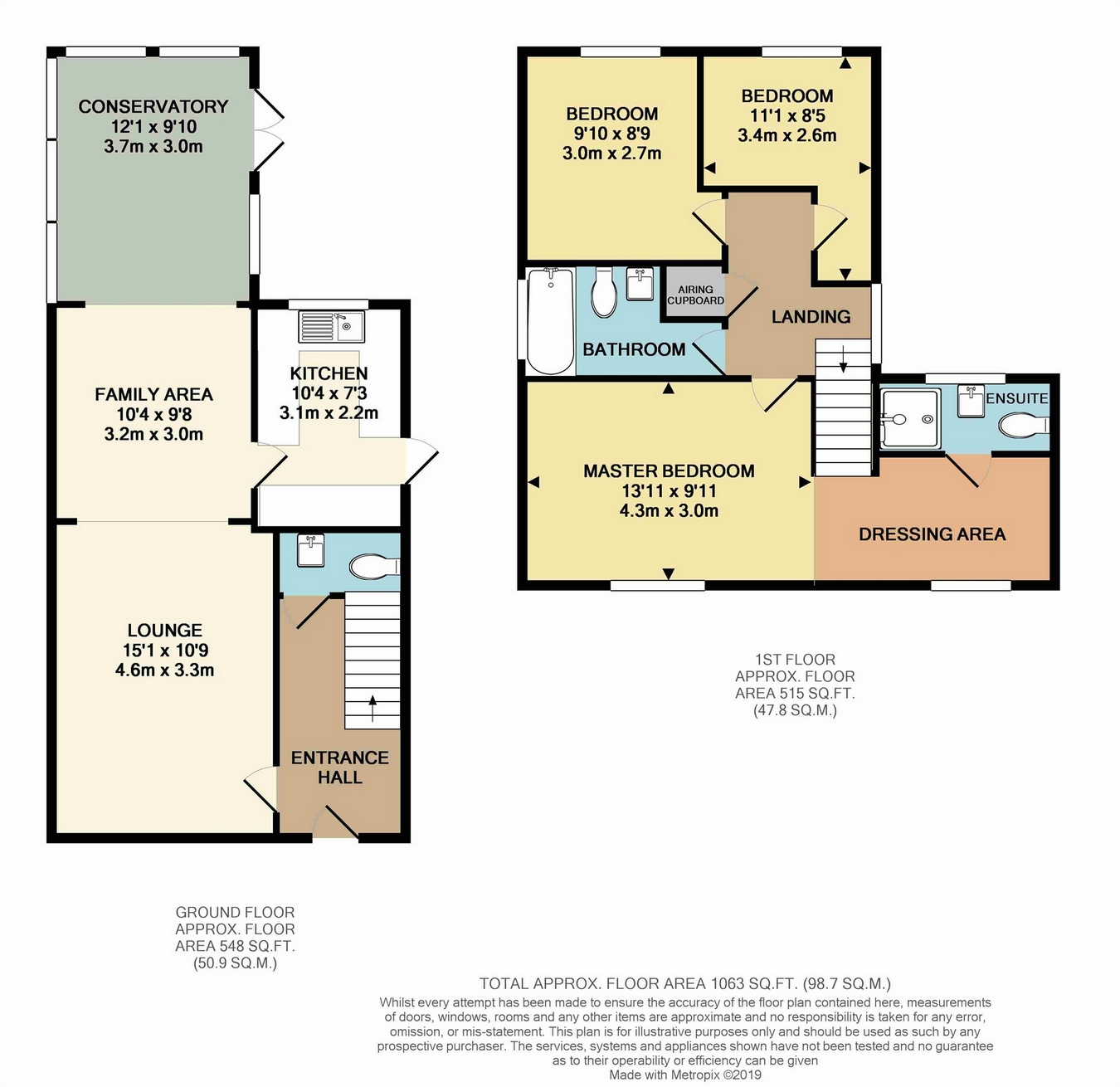 3 Bedrooms Link-detached house for sale in Wadley Close, Tiptree, Colchester, Essex CO5