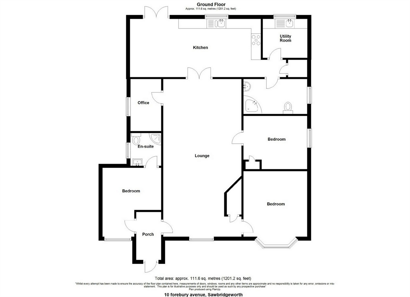 4 Bedrooms Detached bungalow for sale in Forebury Avenue, Sawbridgeworth, Hertfordshire CM21