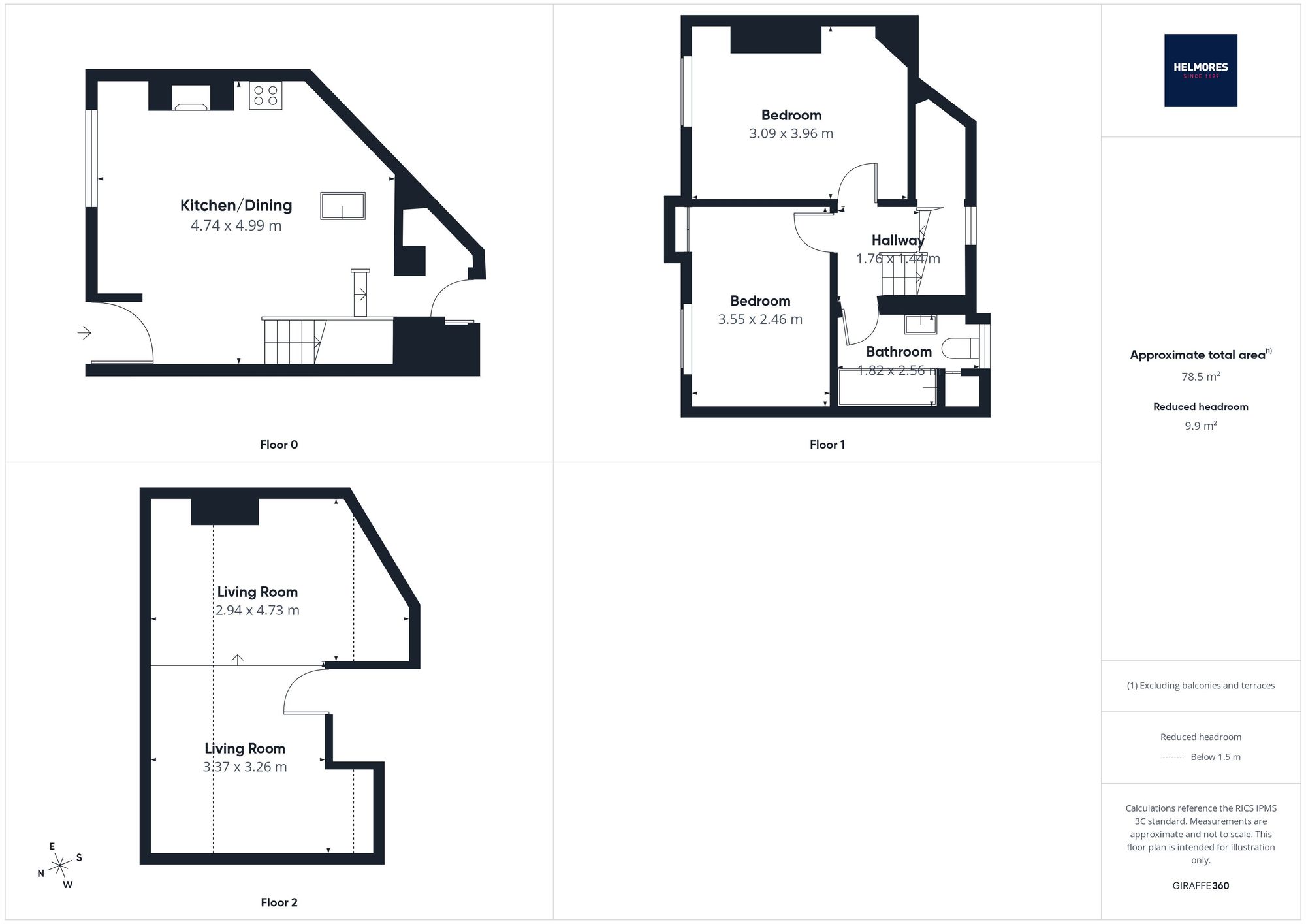 58 High Street, Crediton floorplan
