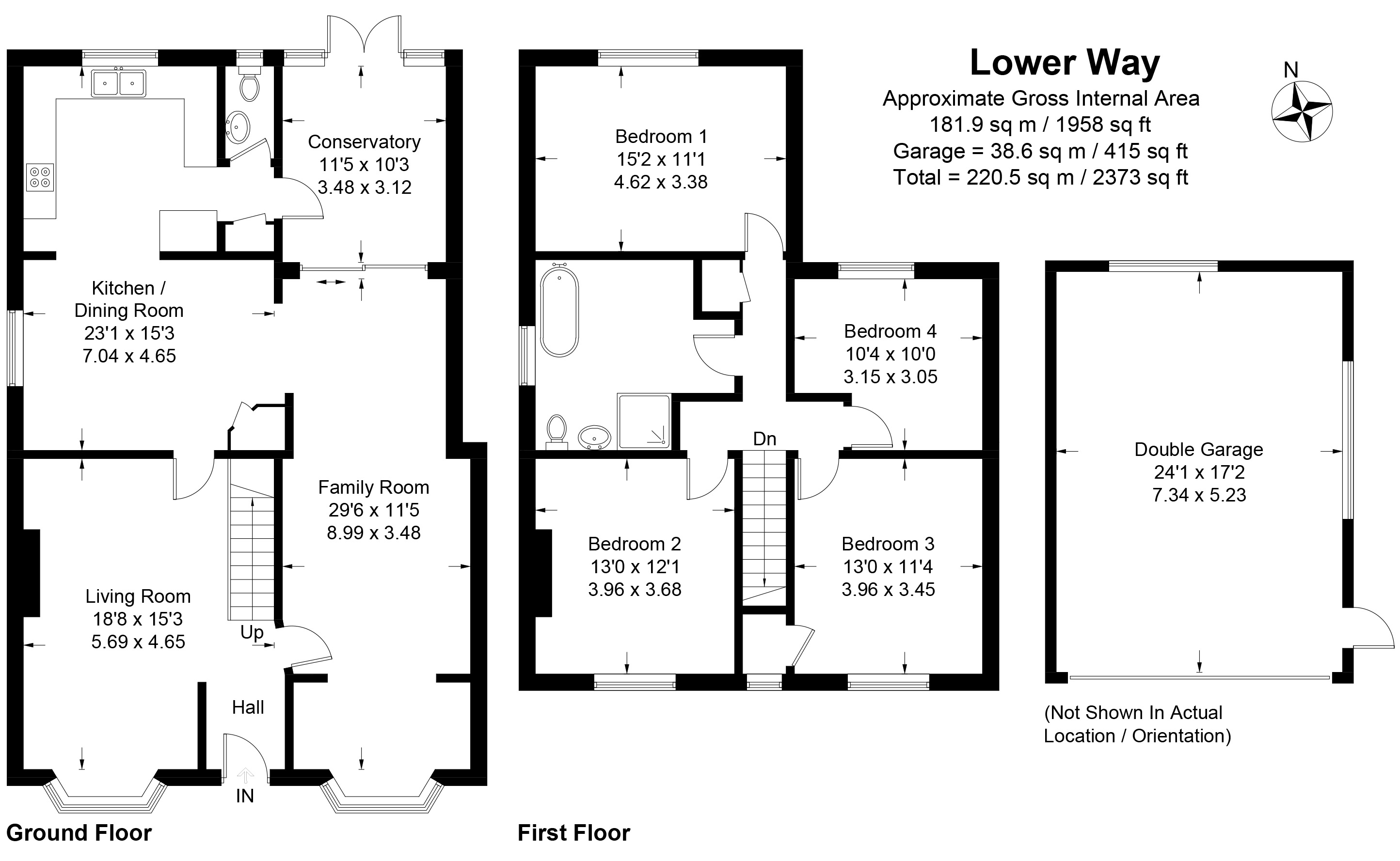 Lower Way, Thatcham, Berkshire RG19, 4 bedroom detached house for sale