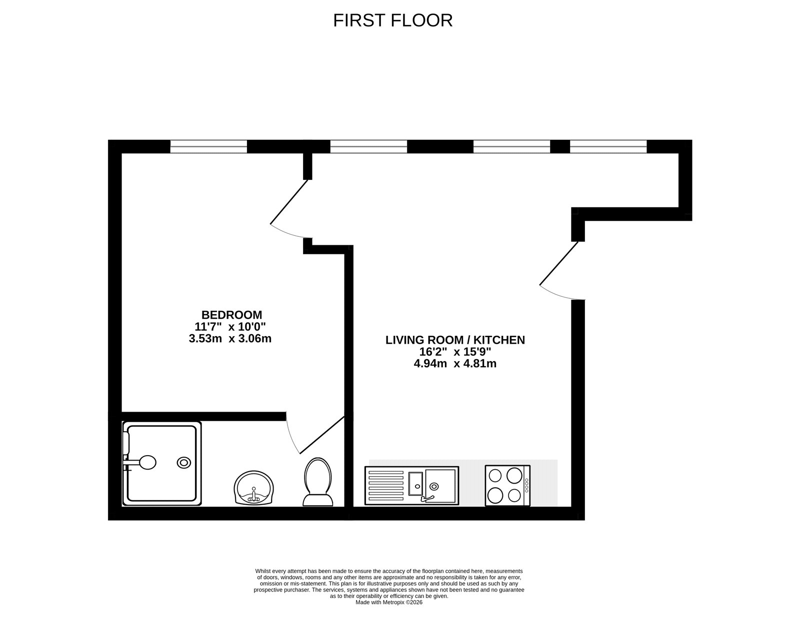 4, Magna House, 161, High Street, Hampshire floorplan