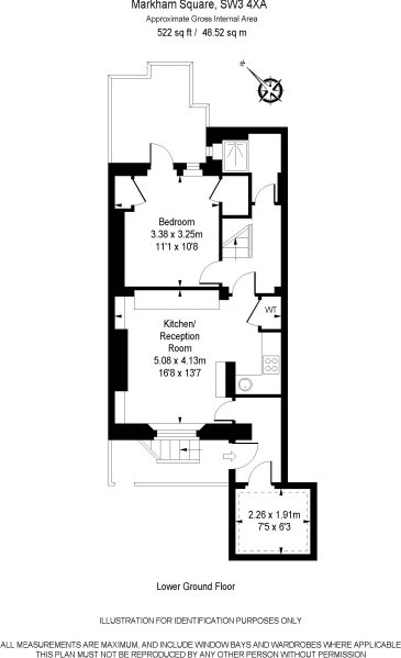 1 Bedrooms Flat to rent in Markham Square, Chelsea SW3