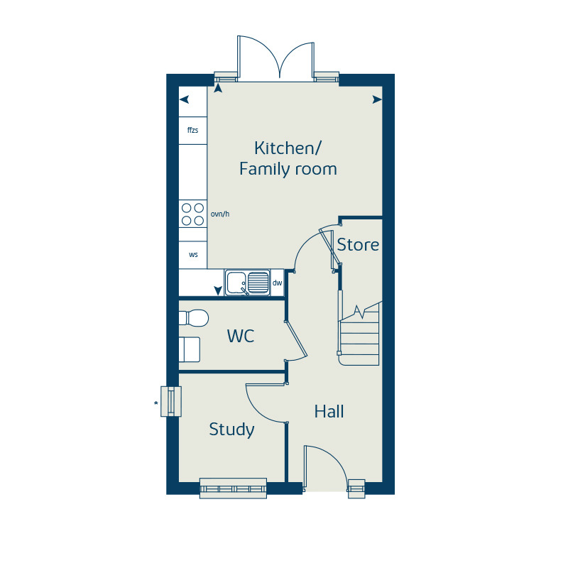 437, Dalmuir Road, Longbridge floorplan