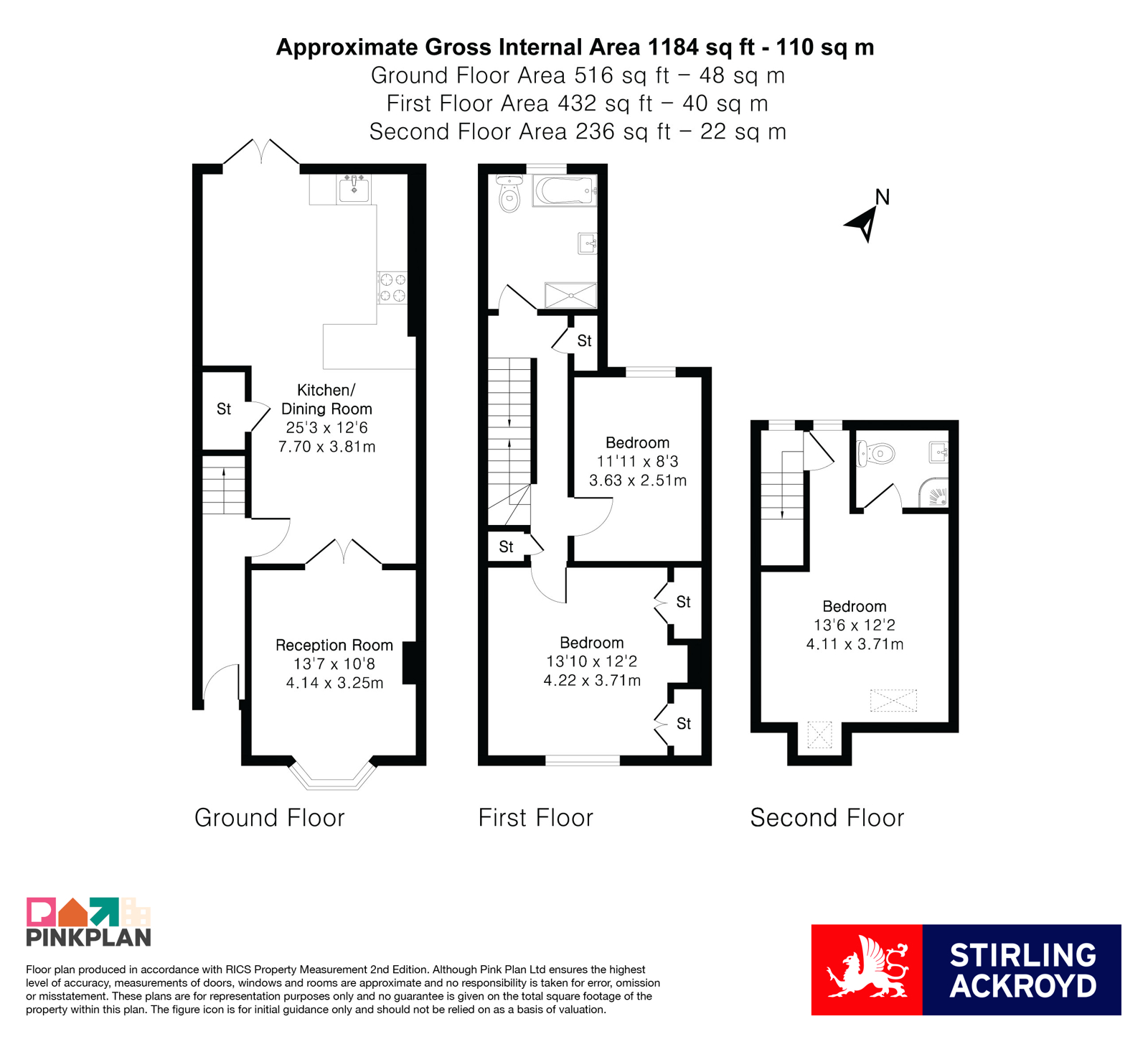 25, Springfield Road, Surrey floorplan