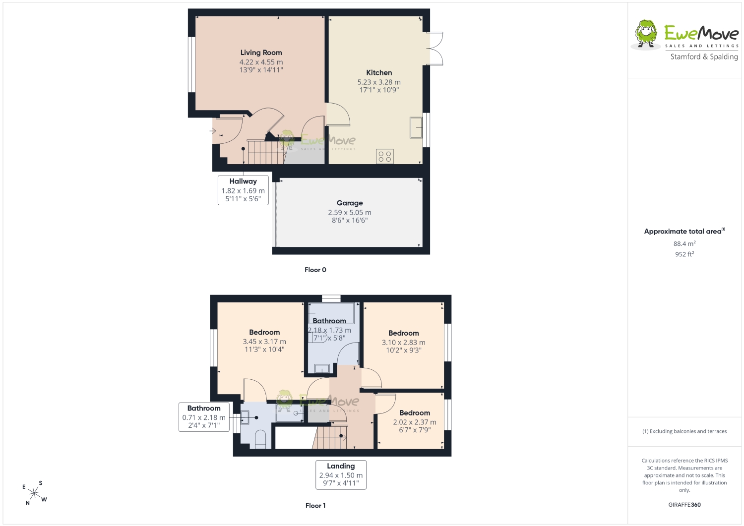 17, Sorrel Drive, Spalding floorplan