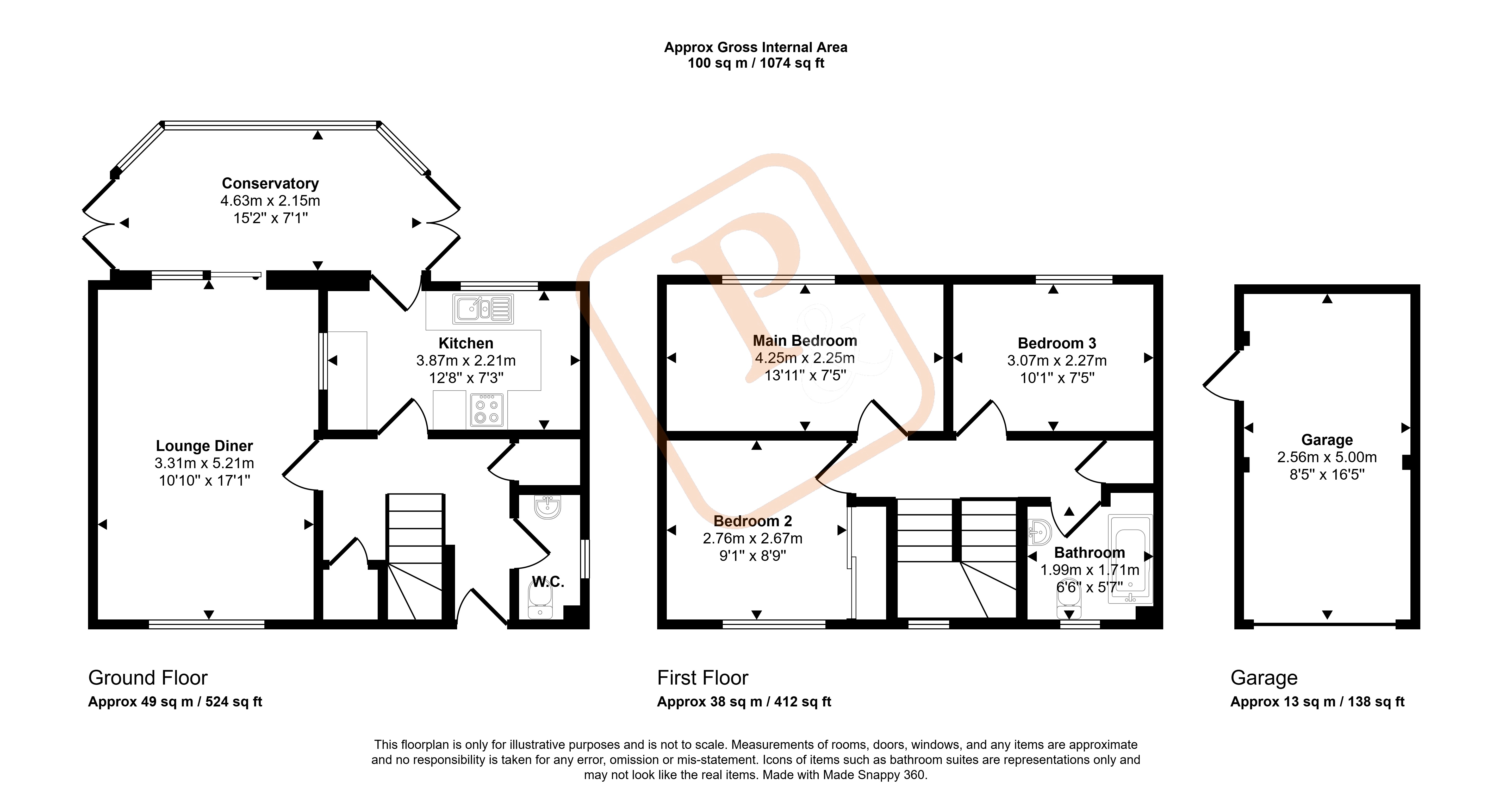 29, Egret Crescent, Longridge, Essex floorplan