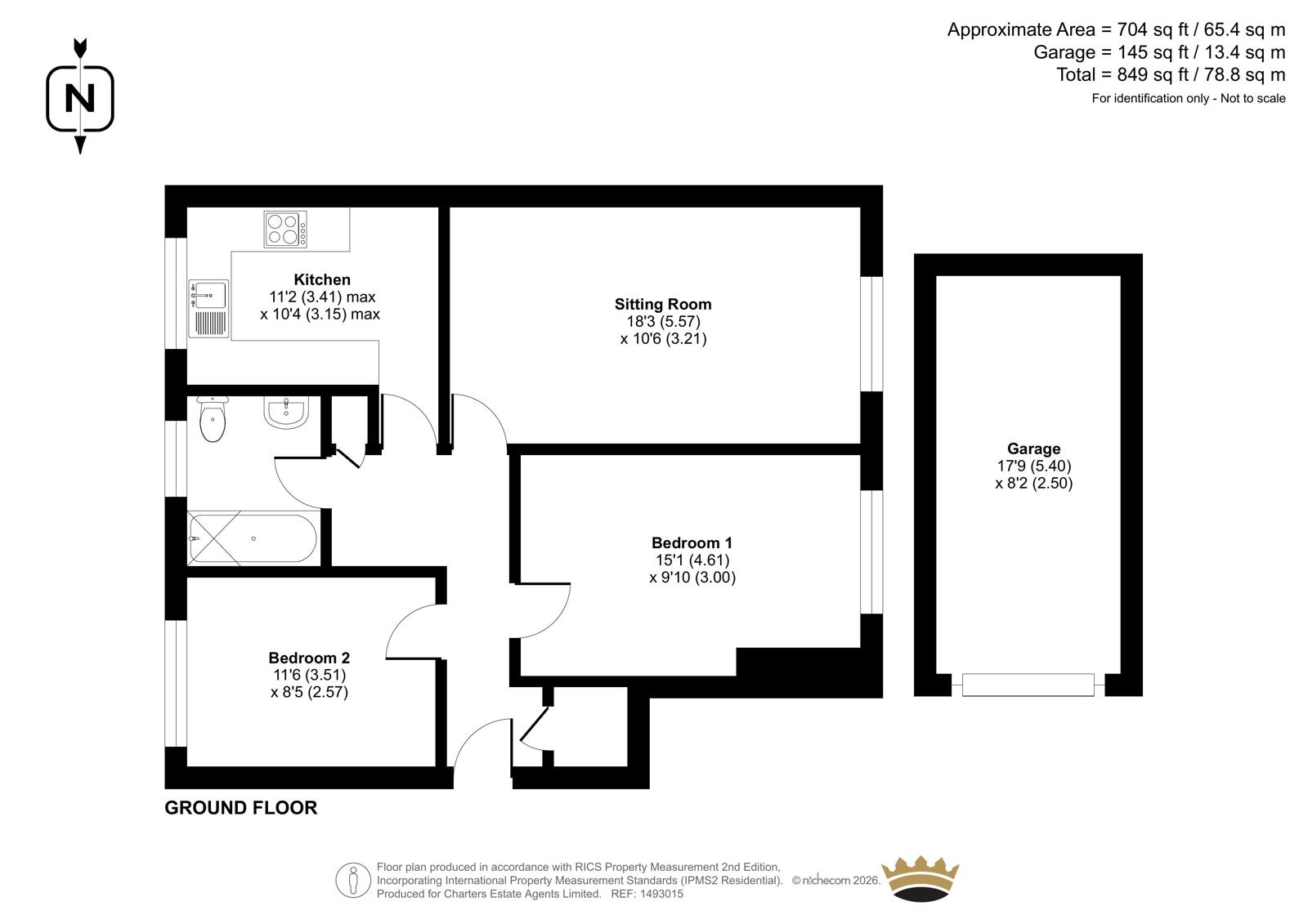 7, Tithewood Close, Chandler's Ford floorplan