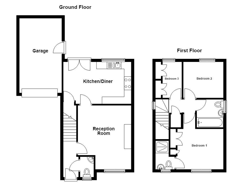 27, Ashburn Close, Barrow floorplan