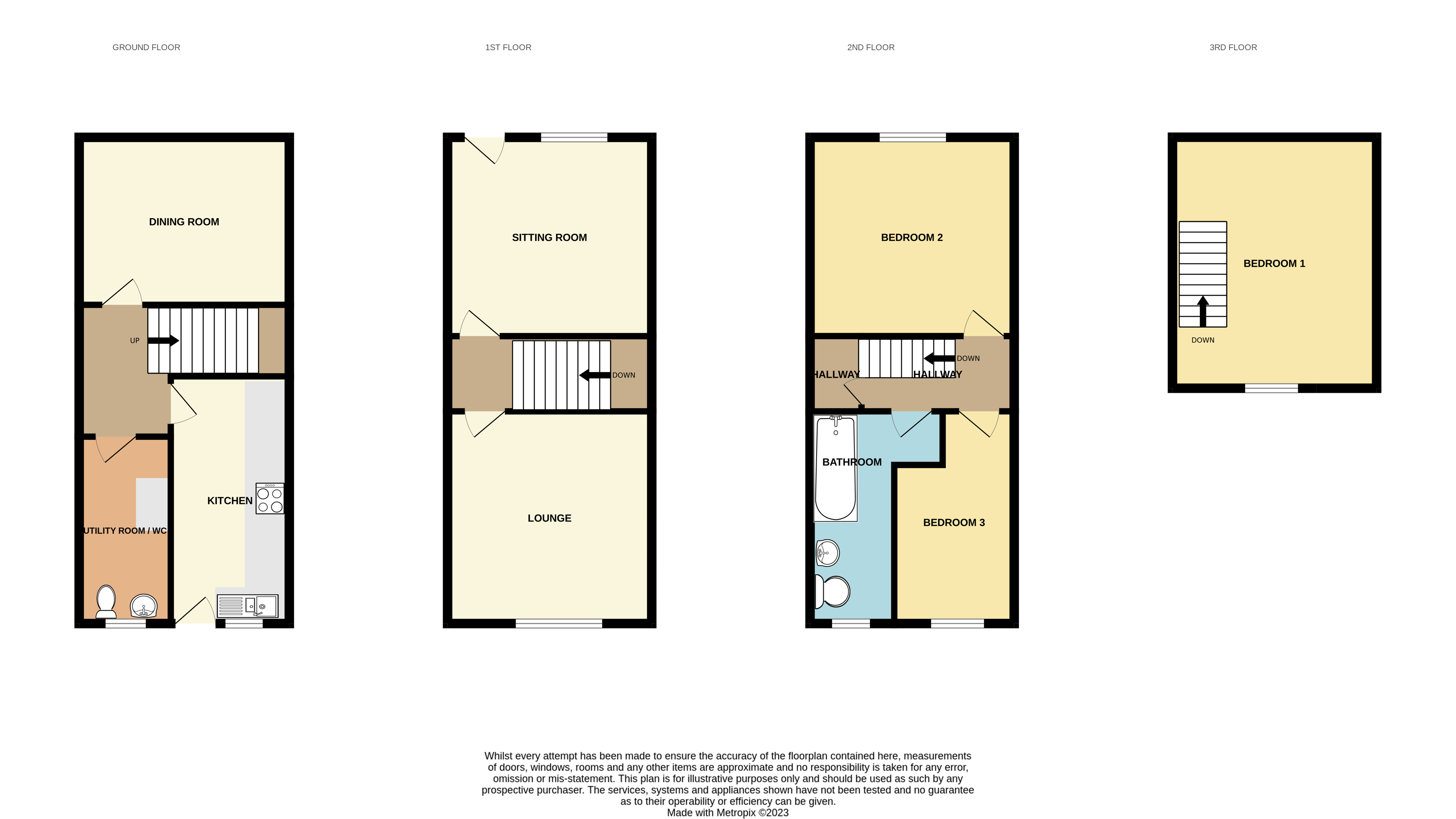 Wath Road, BoltonUponDearne, Rotherham S63, 3 bedroom terraced house
