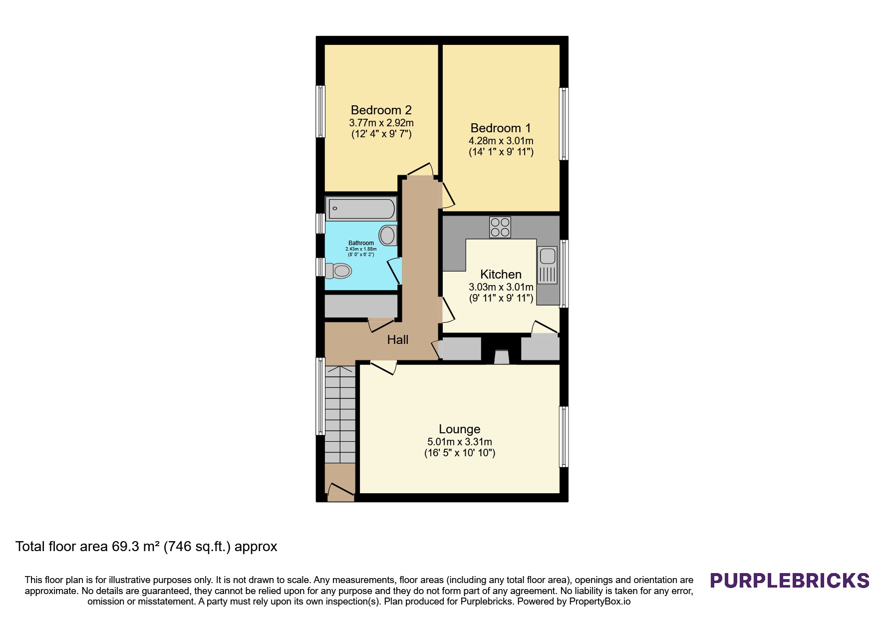 1 Pearl Houses, Andover Road, Andover floorplan