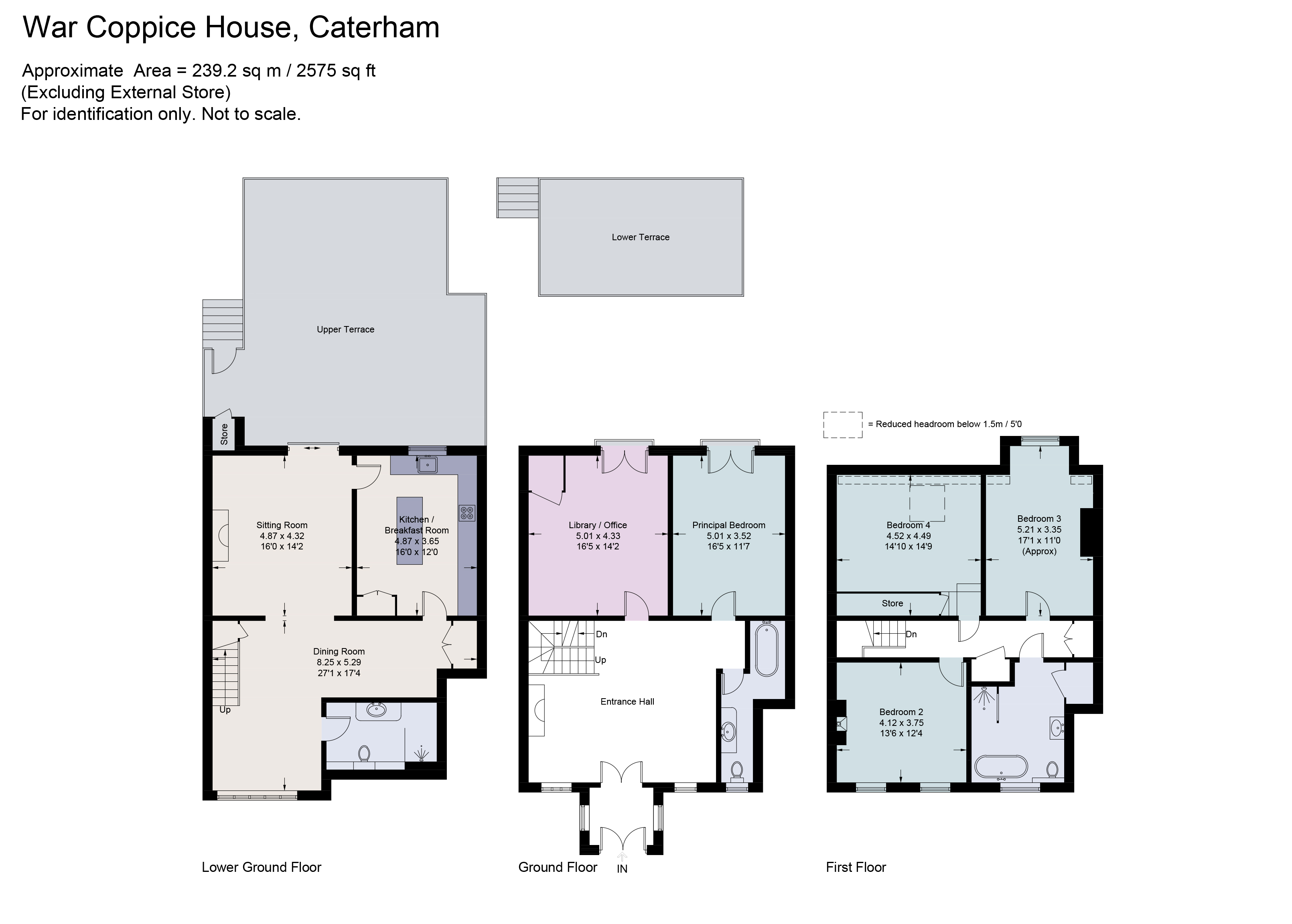 2, War Coppice House,, War Coppice Road, Surrey floorplan
