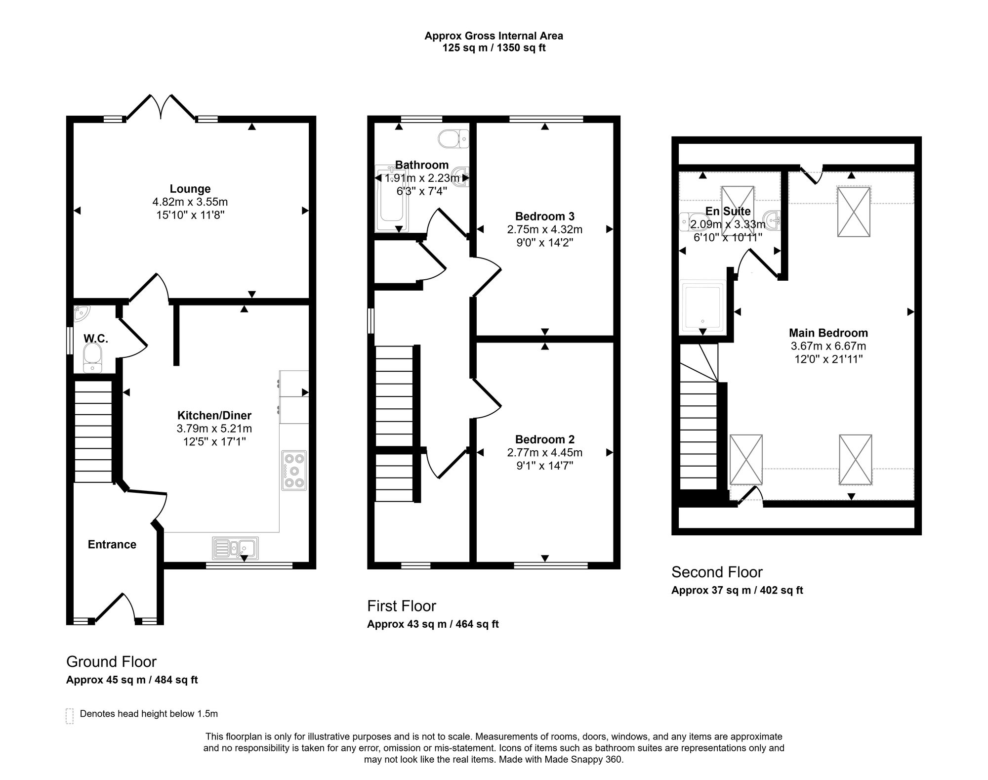 Plot 3, 68, Kirkless Street, Wigan floorplan