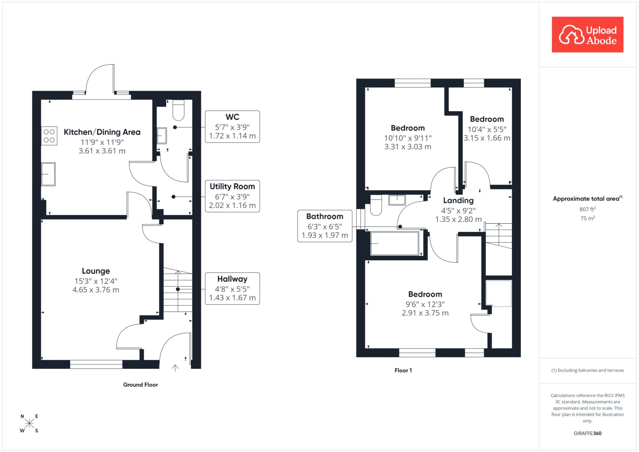42, Barbana Road, Glasgow floorplan