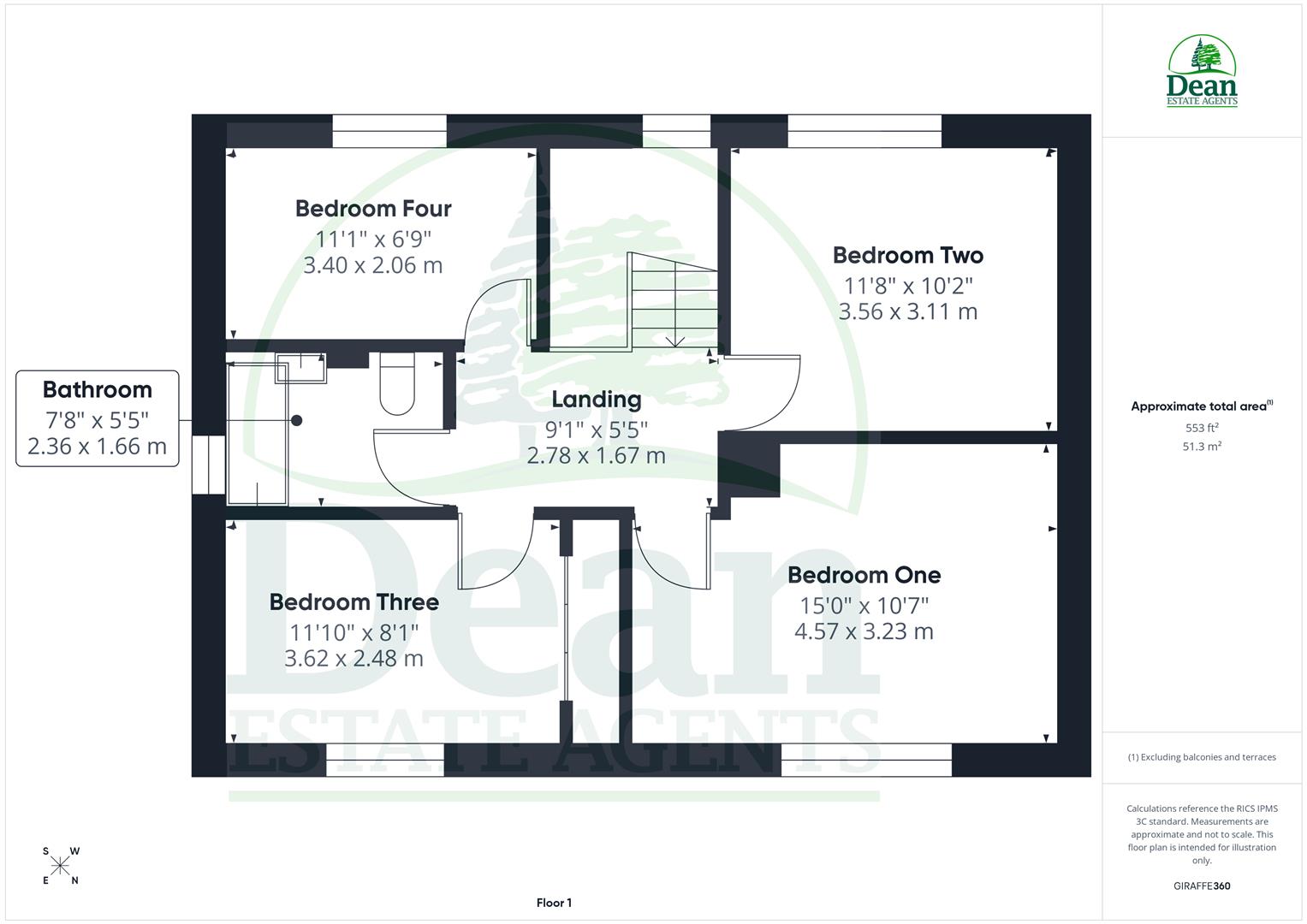 8, Orchard Close, Lydney floorplan