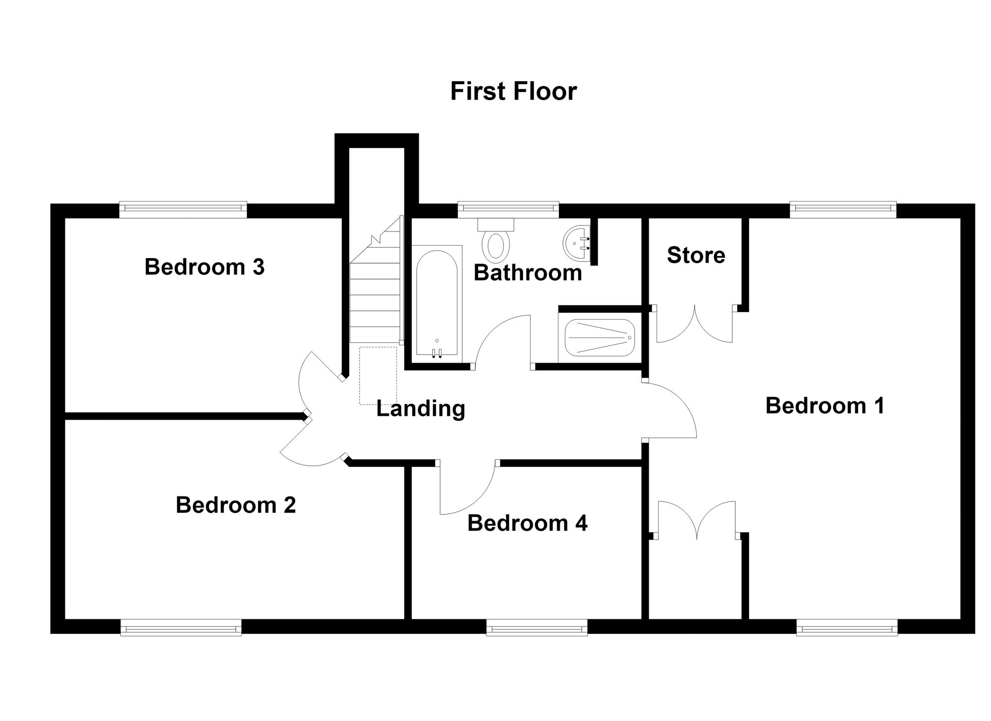 4 Ashlands Avenue, Manchester floorplan