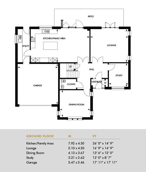 5 Bedrooms Detached house for sale in 