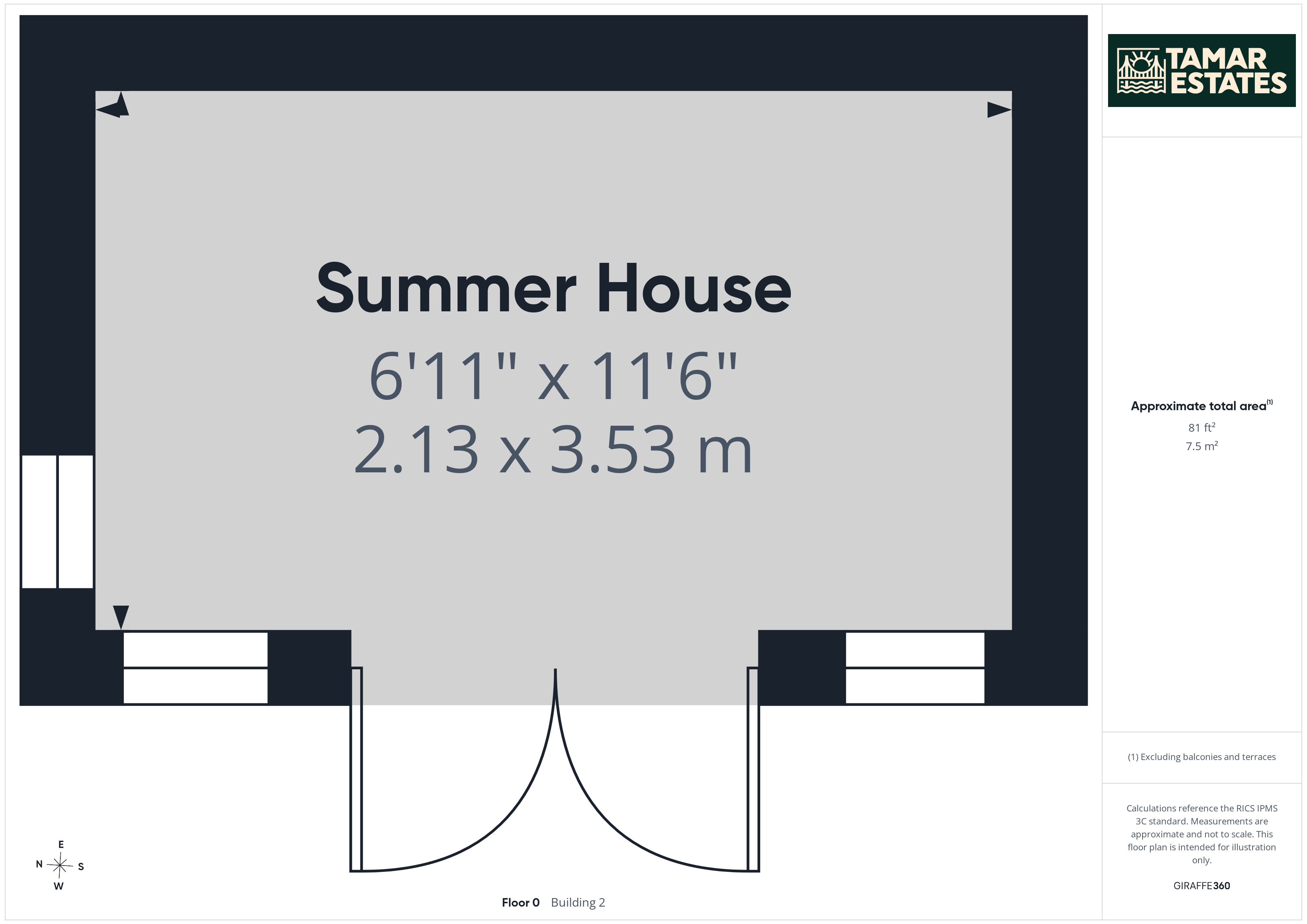 44, Woodgate Road, Cornwall floorplan