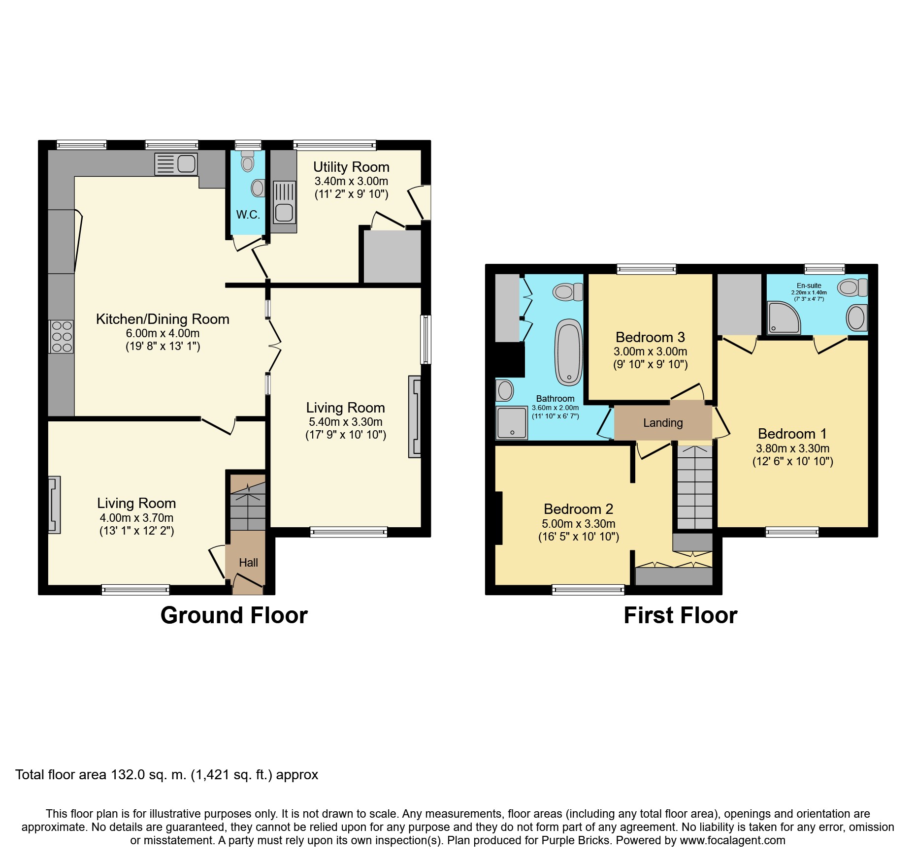 3 Bedrooms Semi-detached house for sale in Hooks Cross, Hertford SG14