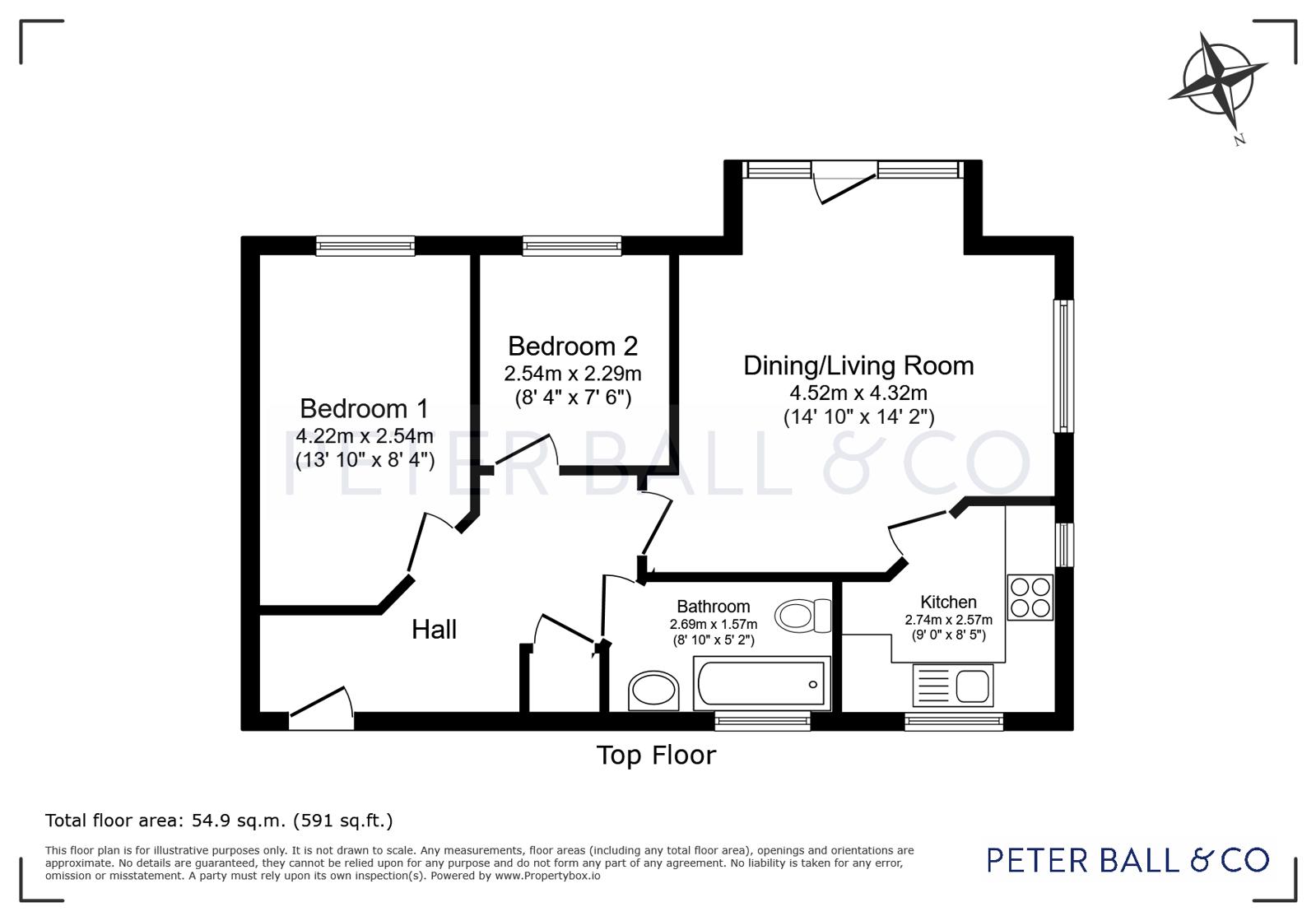 Apartment 7, Corinne Court,, Sotherby Drive, Gloucestershire floorplan