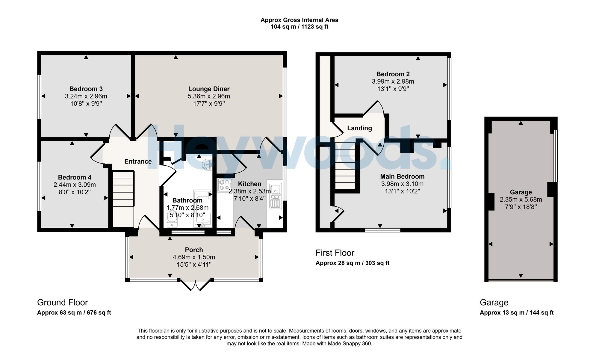 1 Pear Tree Drive, Crewe floorplan