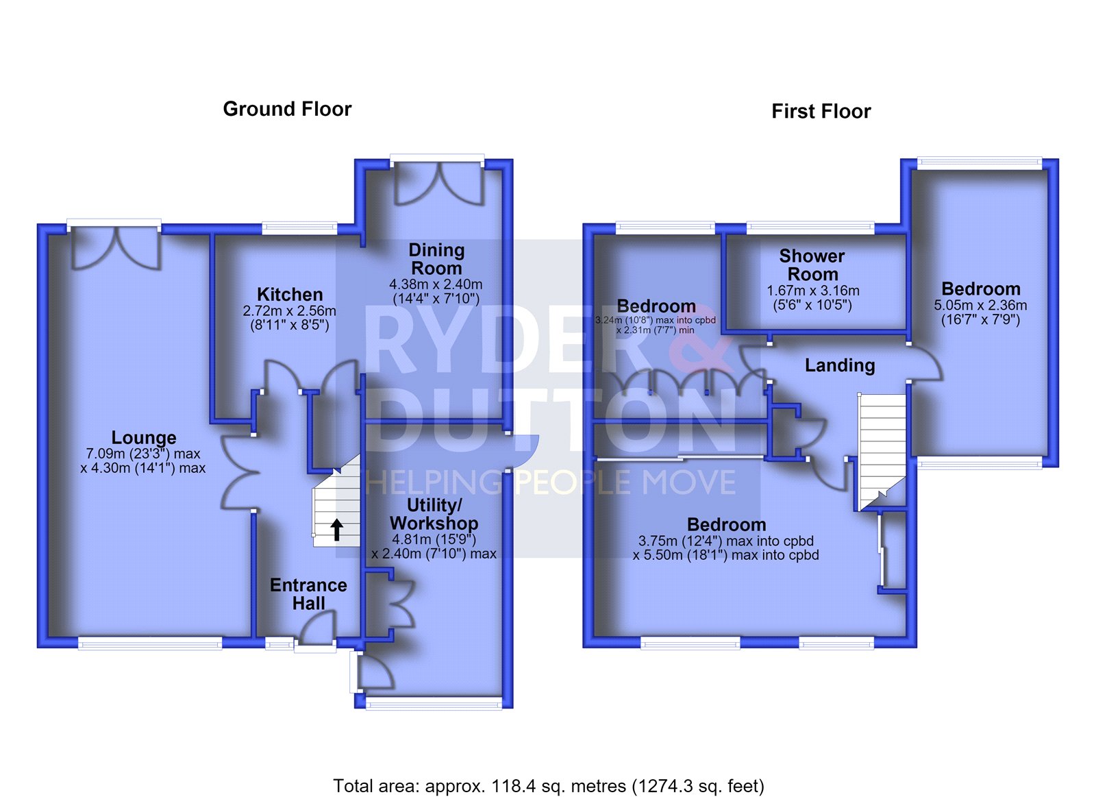 7, Alphin Close, Mossley floorplan