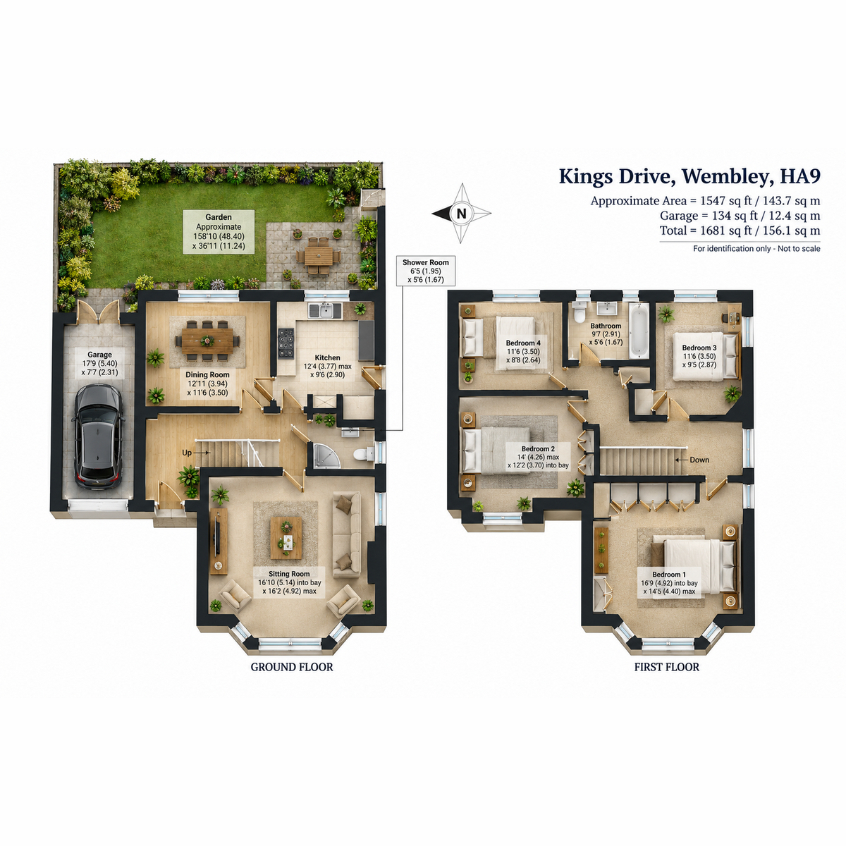 kings Drive, LONDON floorplan