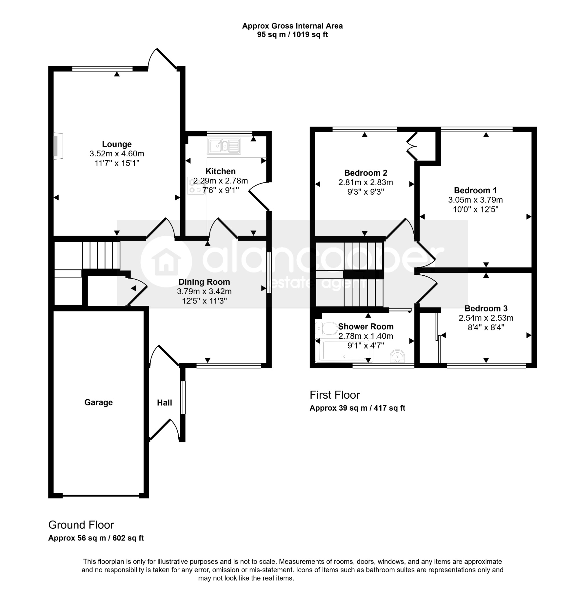 18 Hoarestone Avenue, Nuneaton, Warwickshire floorplan