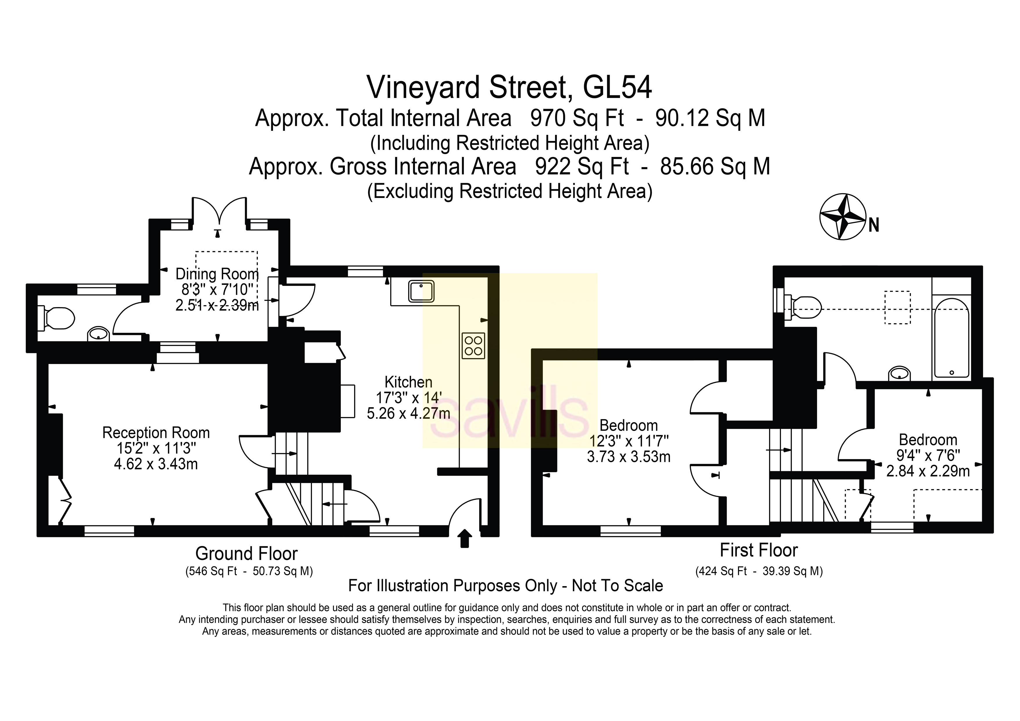 Vineyard Street, Cheltenham floorplan