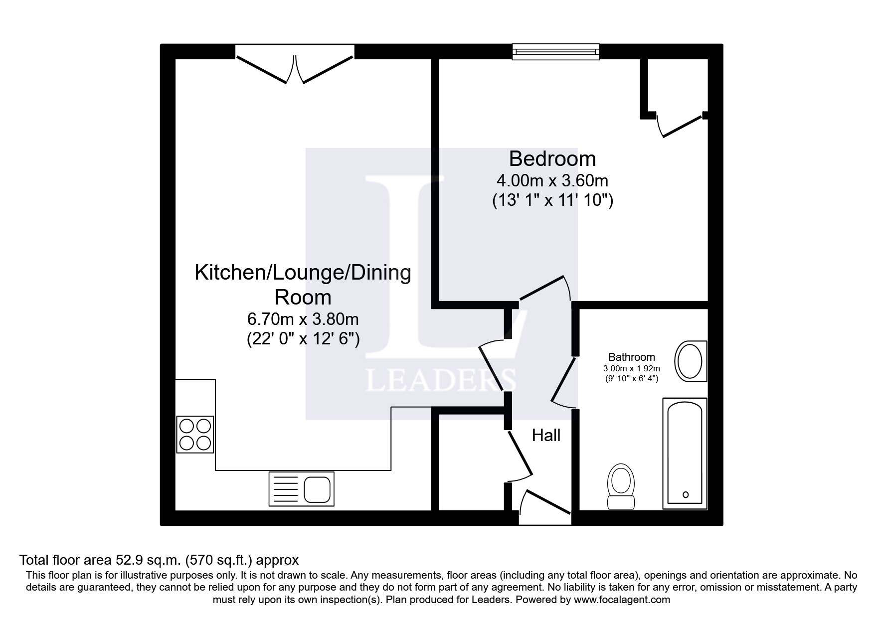 Apartment 16, Crouch Court, 6, Tanners Way, West Midlands floorplan