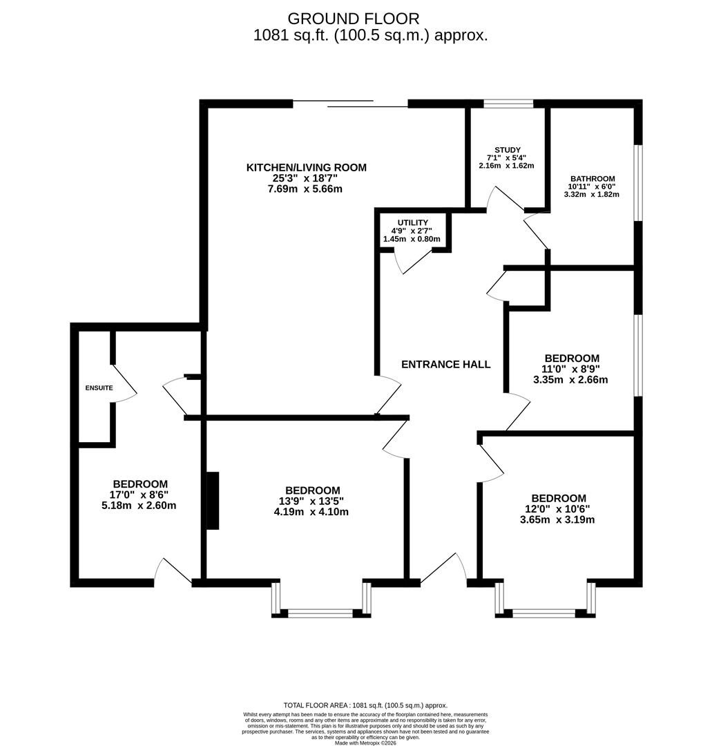 89, Hoads Wood Road, Hastings floorplan