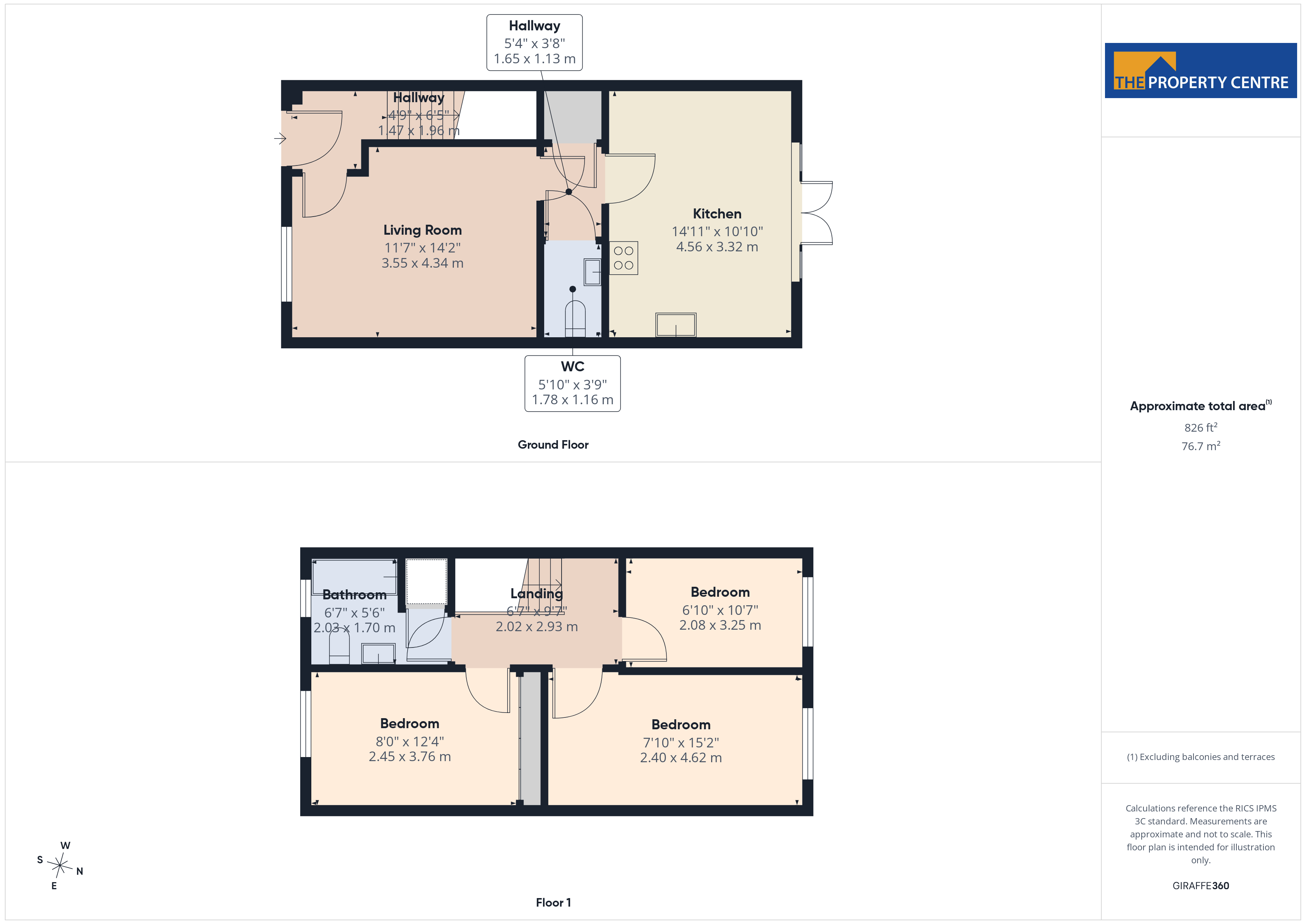 17, Woodland Way, Worcestershire floorplan