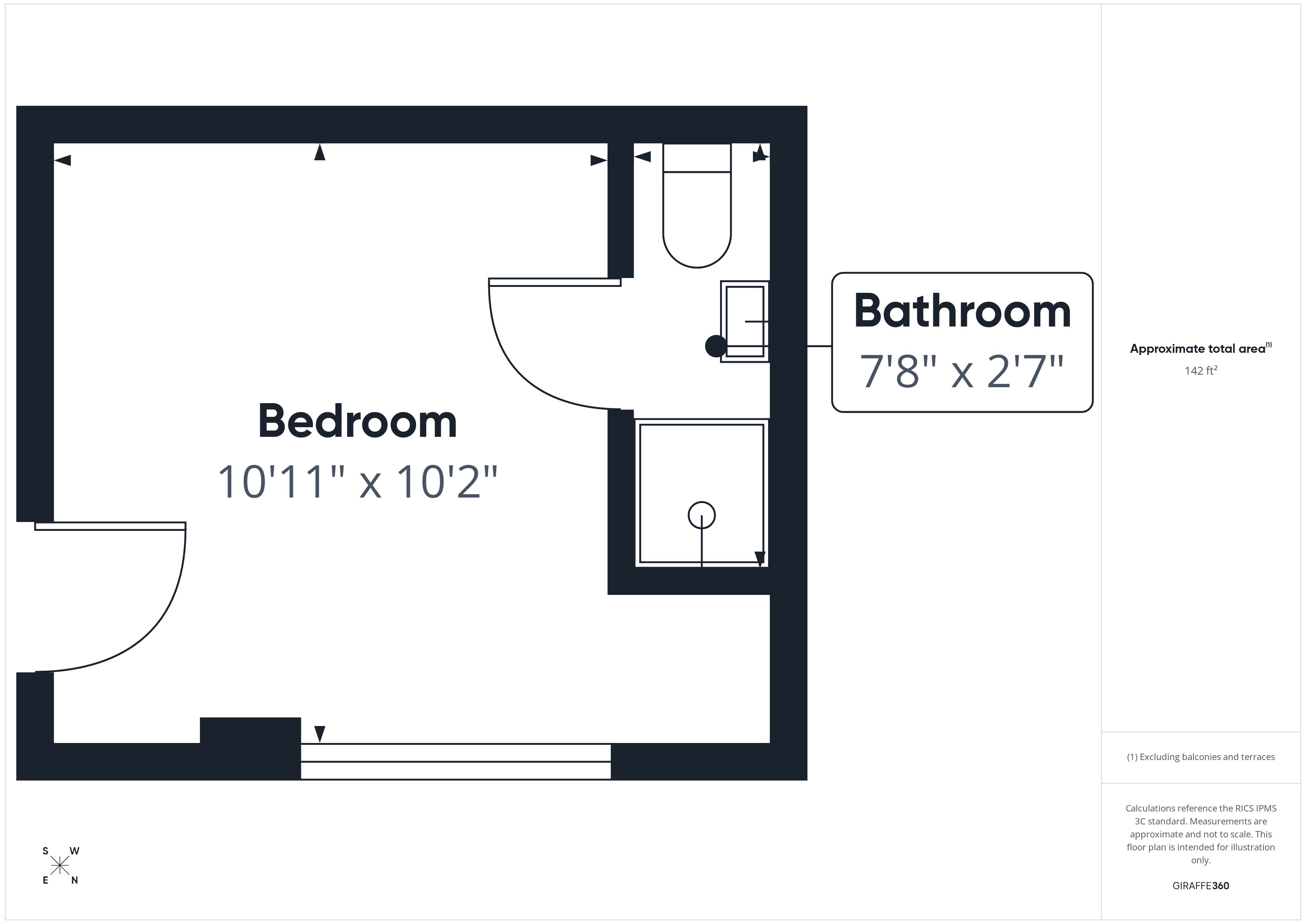 Room 4, 24, Albert Street, Slough floorplan