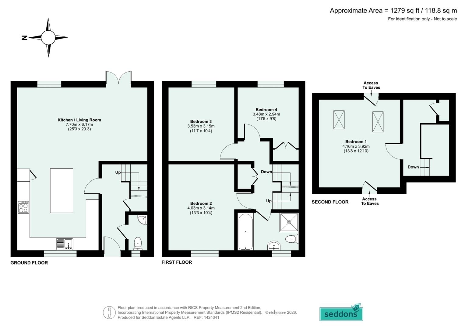6A Exon Buildings, Exeter Road, Devon floorplan