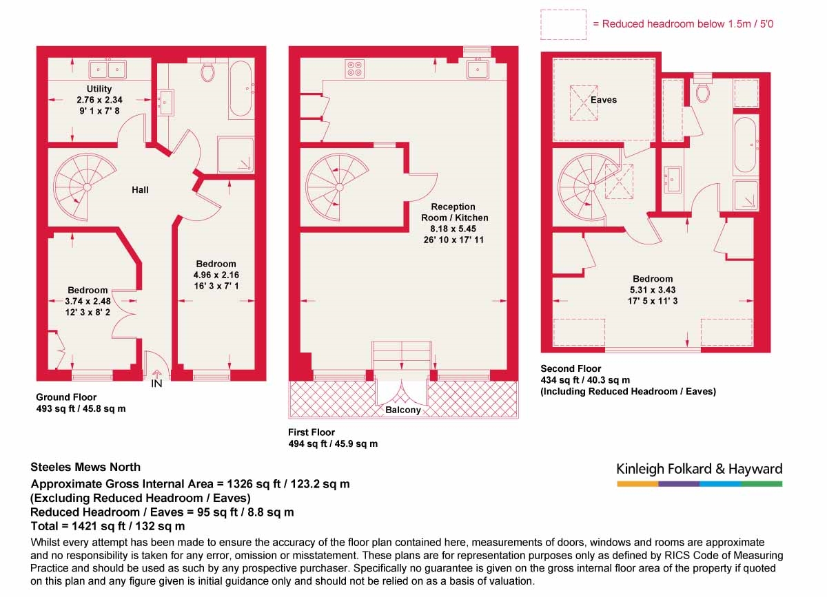 4, Steeles Mews North, London floorplan
