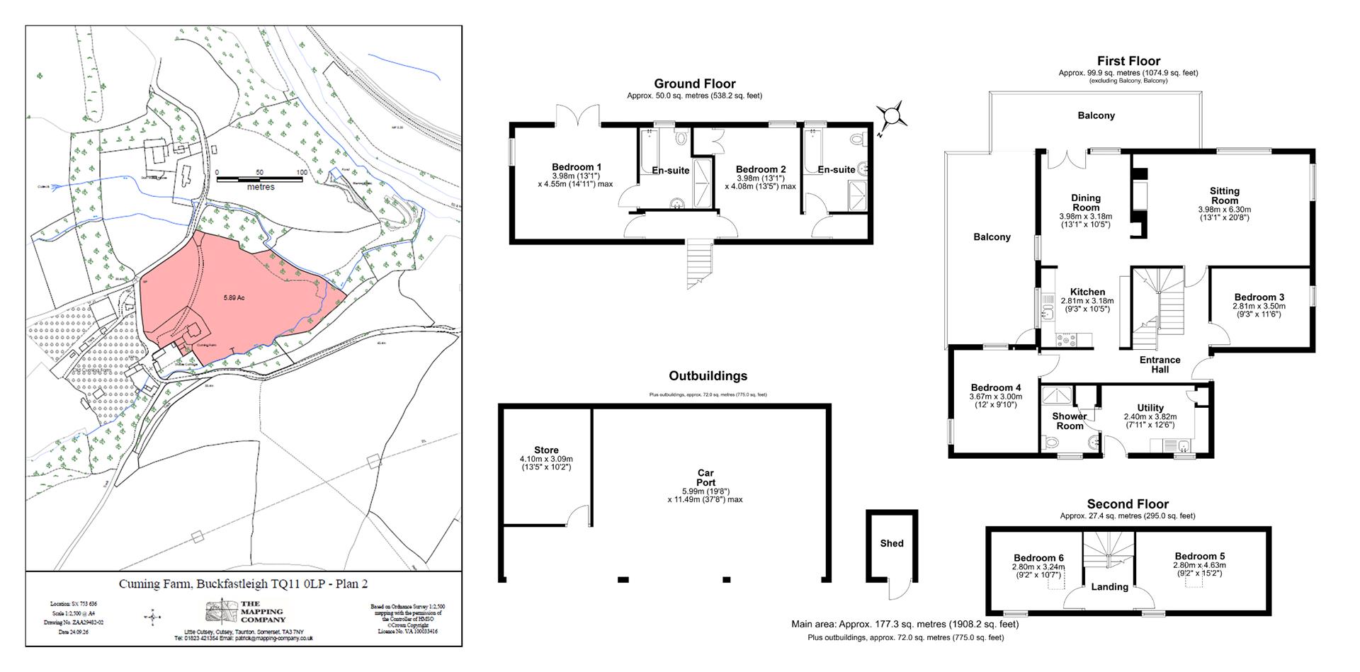Cuming Farm, Colston Road, Buckfastleigh floorplan