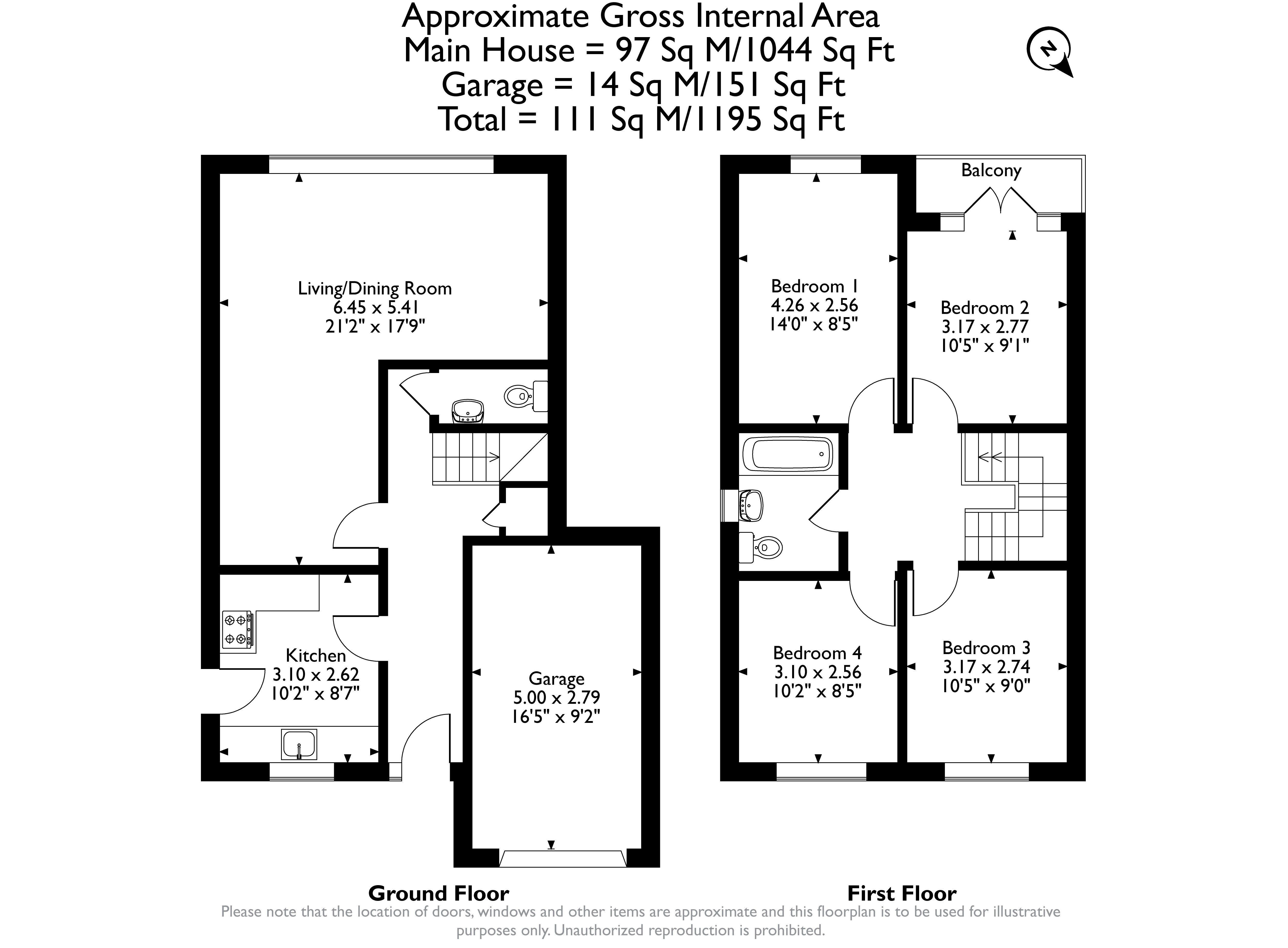 6, Southwell Road, Benfleet floorplan
