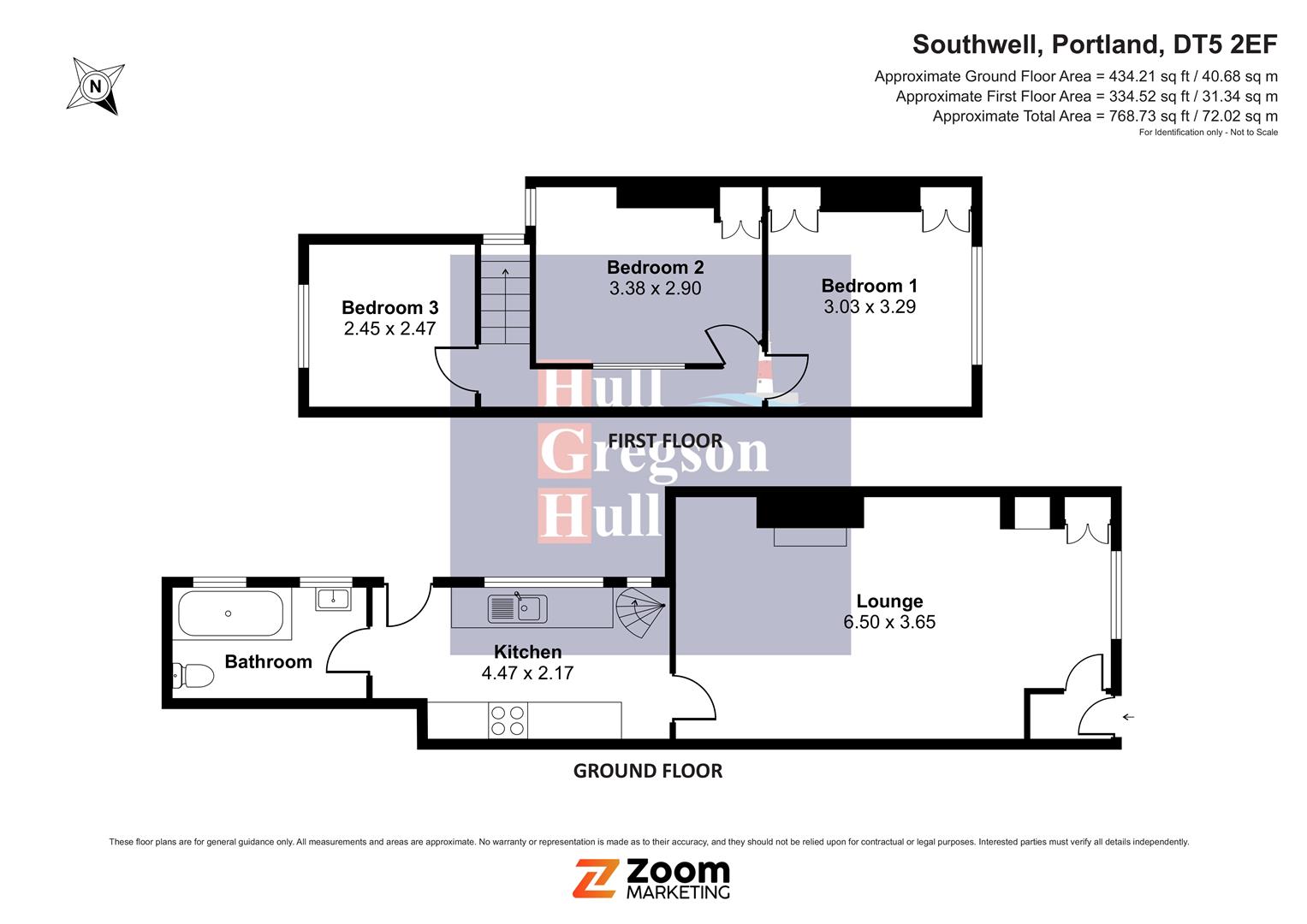 Larkrise, 46, Southwell Street, Portland floorplan