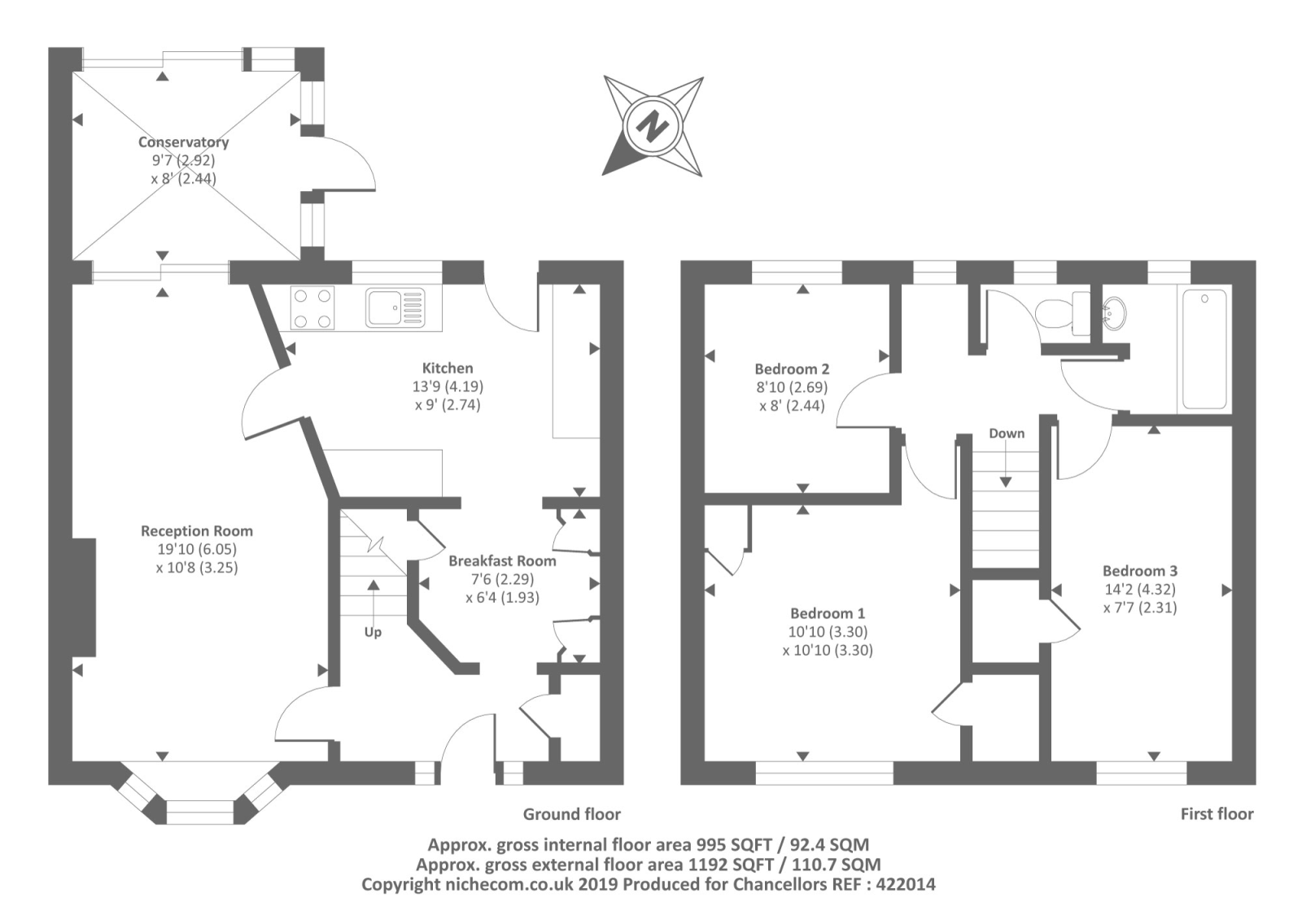 3 Bedrooms Terraced house for sale in Bracknell, Berkshire RG12