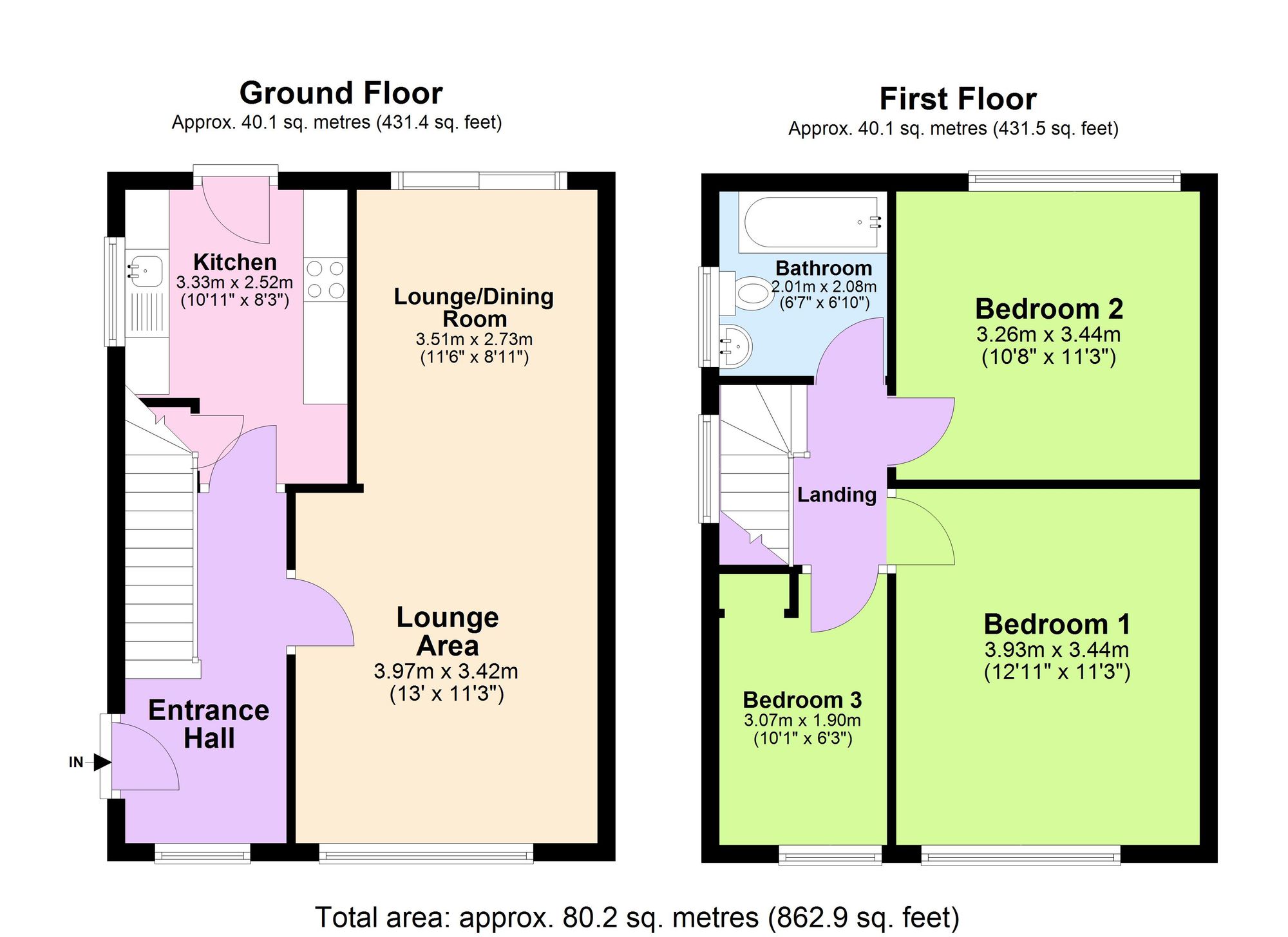 33 Staunton Avenue, Derby floorplan