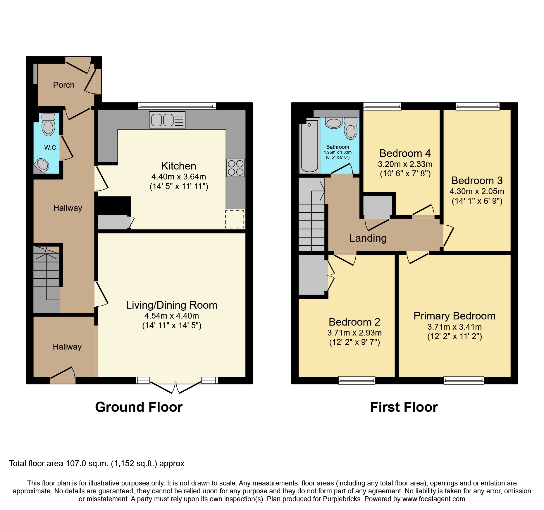 30, Allwood Gardens, Birmingham floorplan