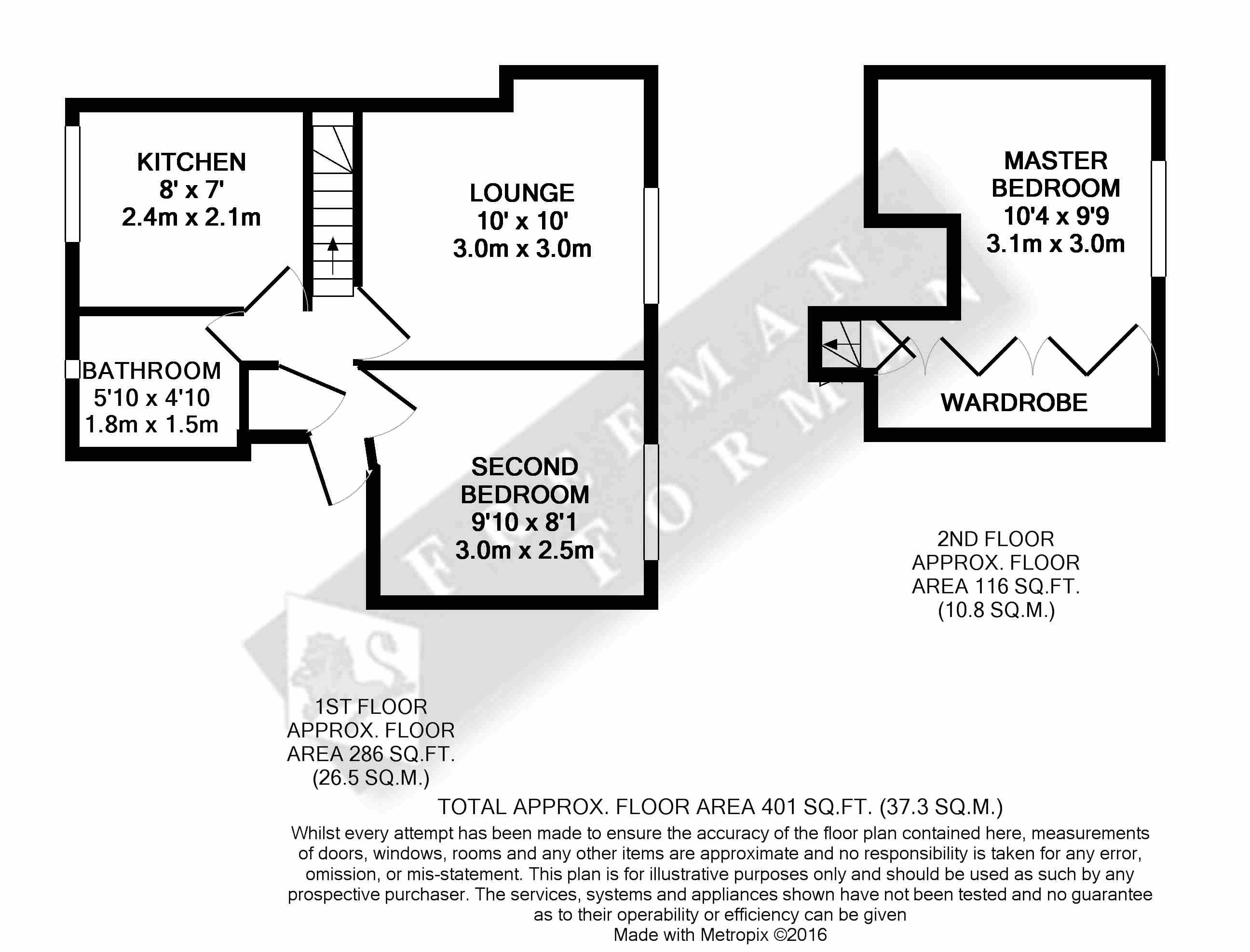 Flat 2, Uckfield floorplan