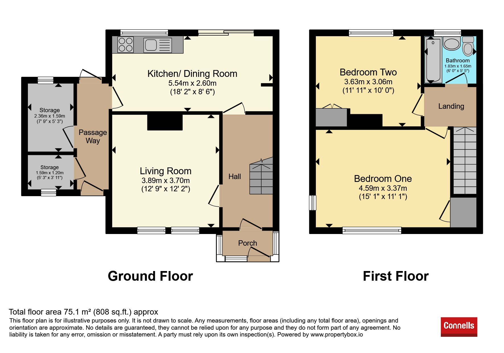 12, Hinton Close, Northampton floorplan